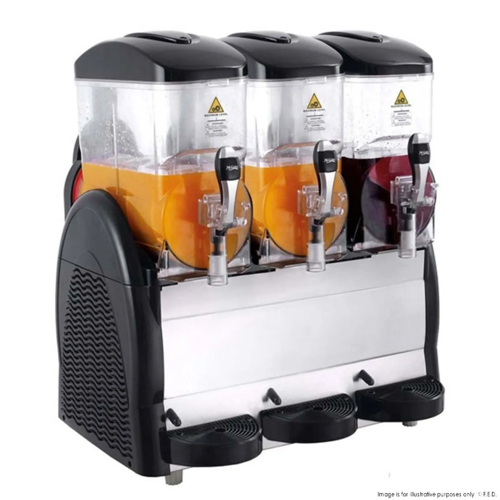 Benchstar FABIGANI-3S - Triple 12 Litre Granita and Slushy Machine