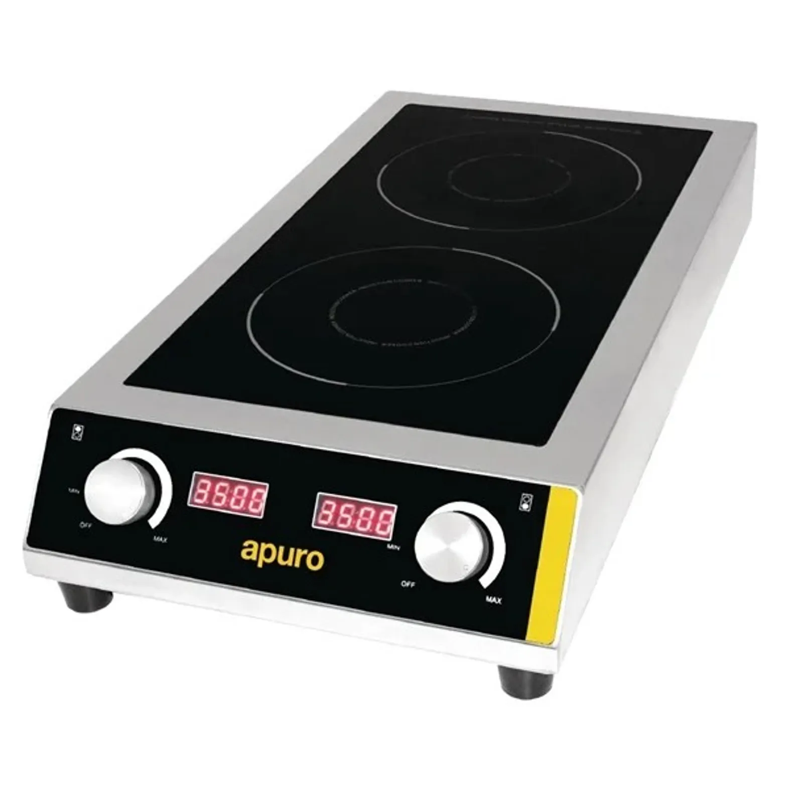 Apuro GF239-A - Heavy Duty Double Induction Cooktop 7kW