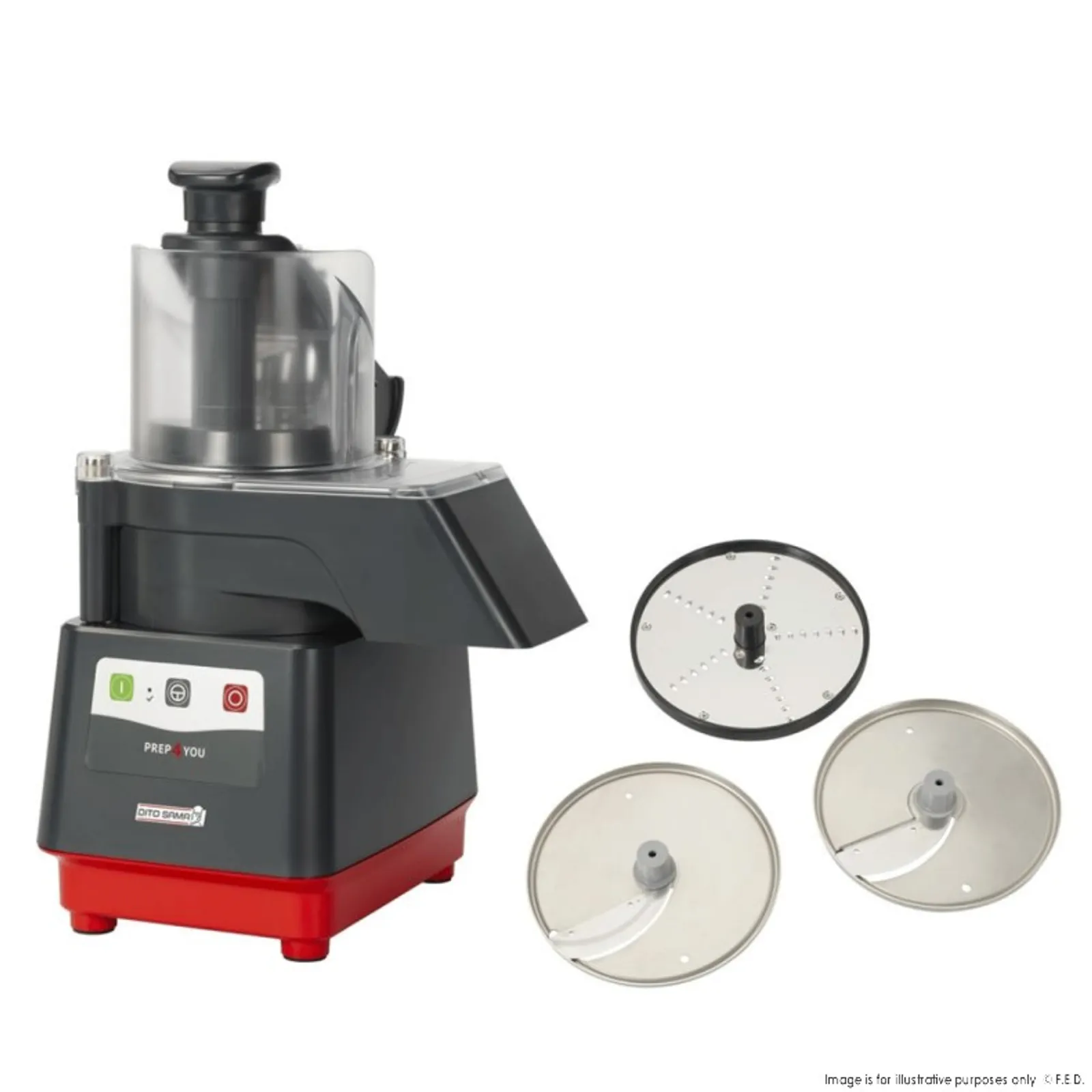 Dito Sama P4U-CS3 - Vegetable Slicer 1 Speed w/ Discs Included