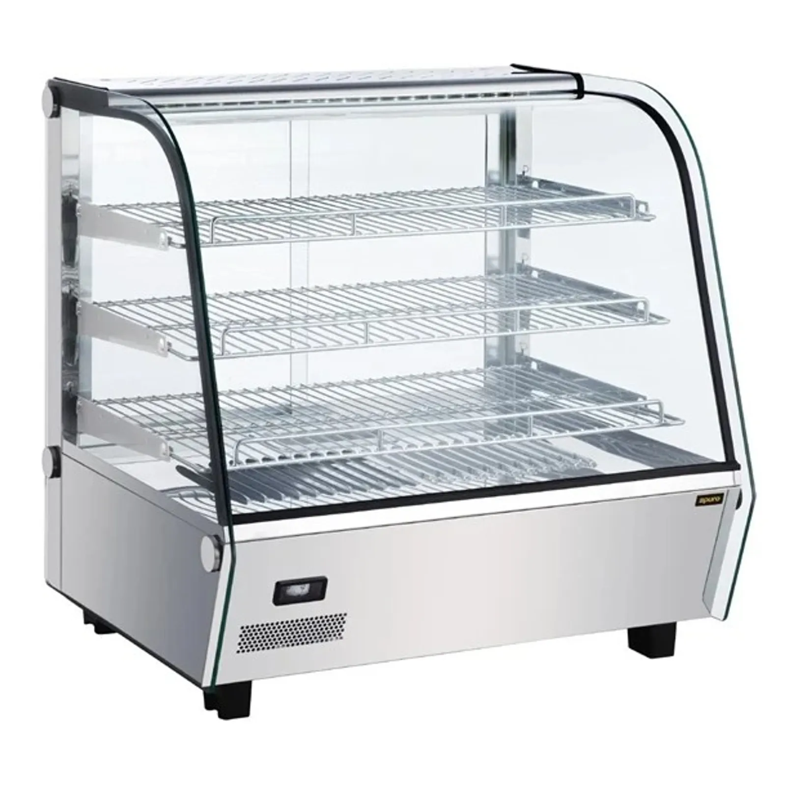 Apuro CD231-A - Heated Display Merchandiser 120Ltr