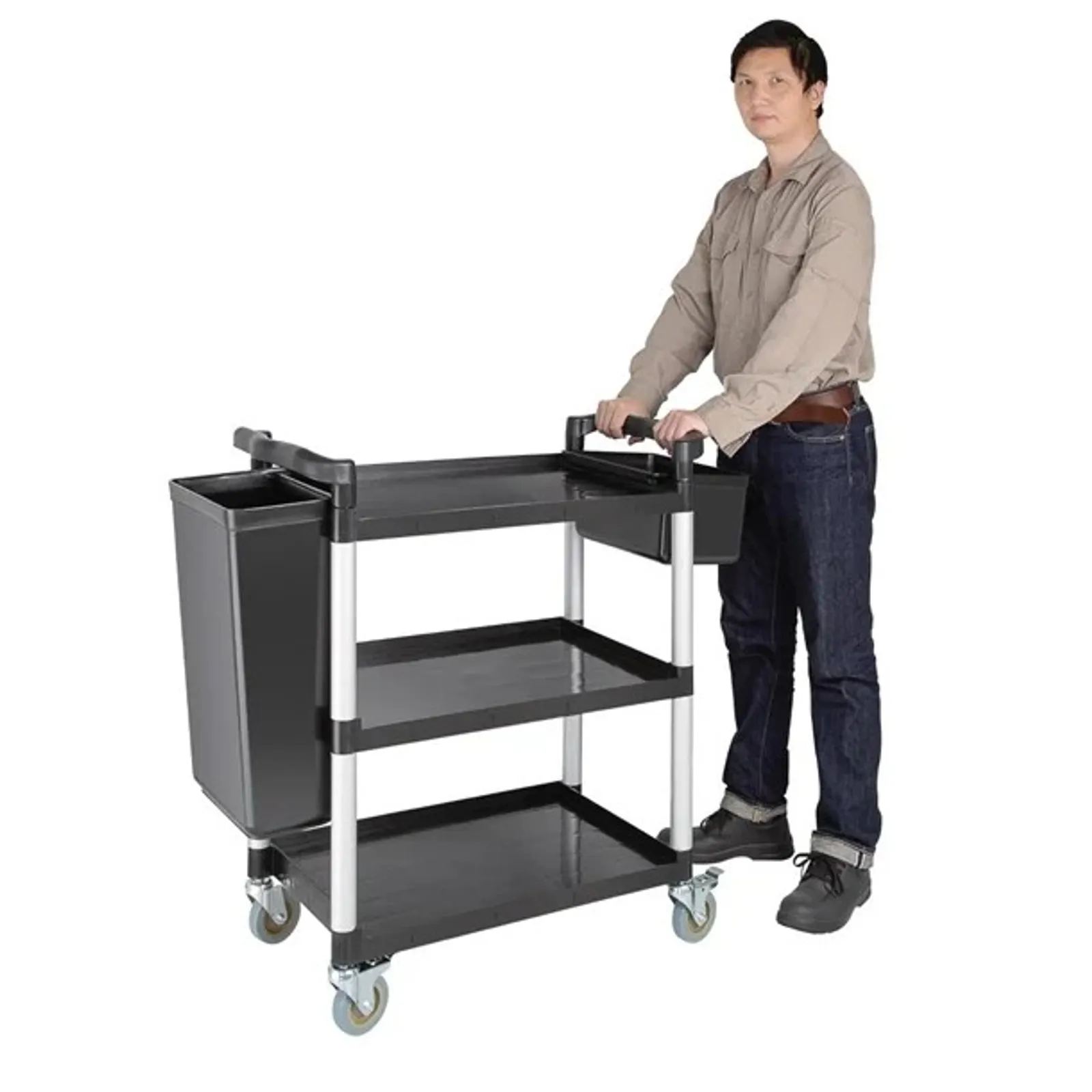 Vogue CF101 - Polypropylene Mobile Trolley Small