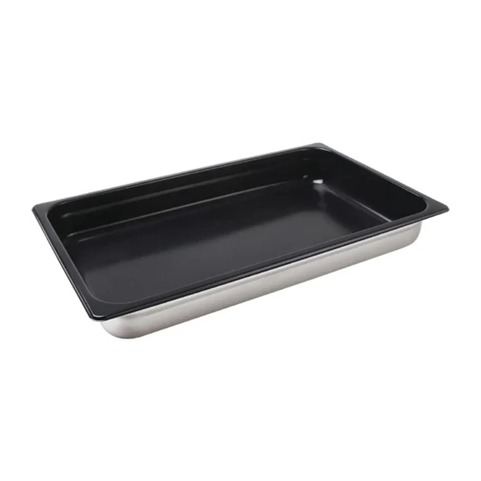 Vogue CS753 - Stainless Steel Heavy Duty Non-Stick 1/1 Gastronorm Tray 65mm