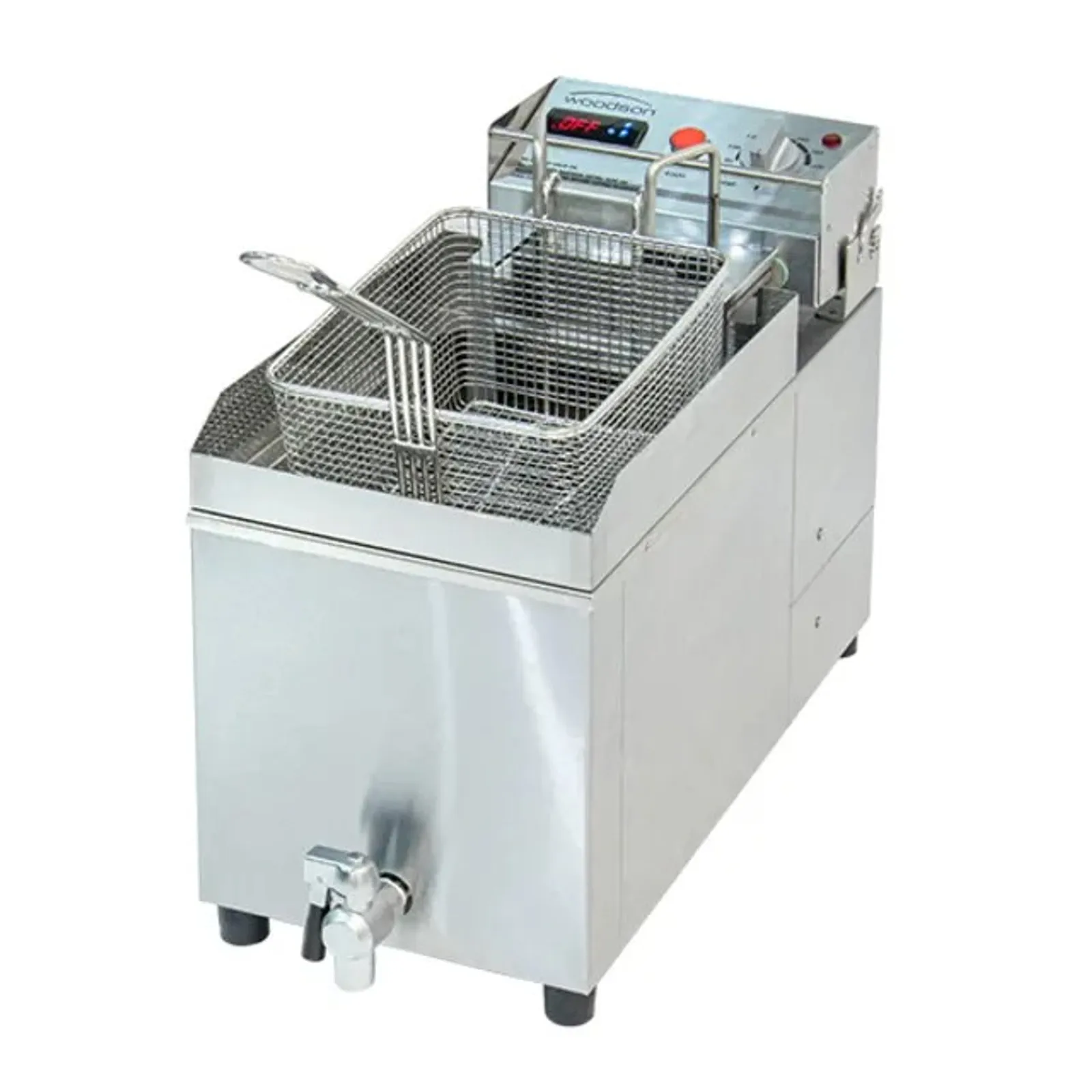 Woodson W.FRSA110 - Countertop Digital Autolift Fryer