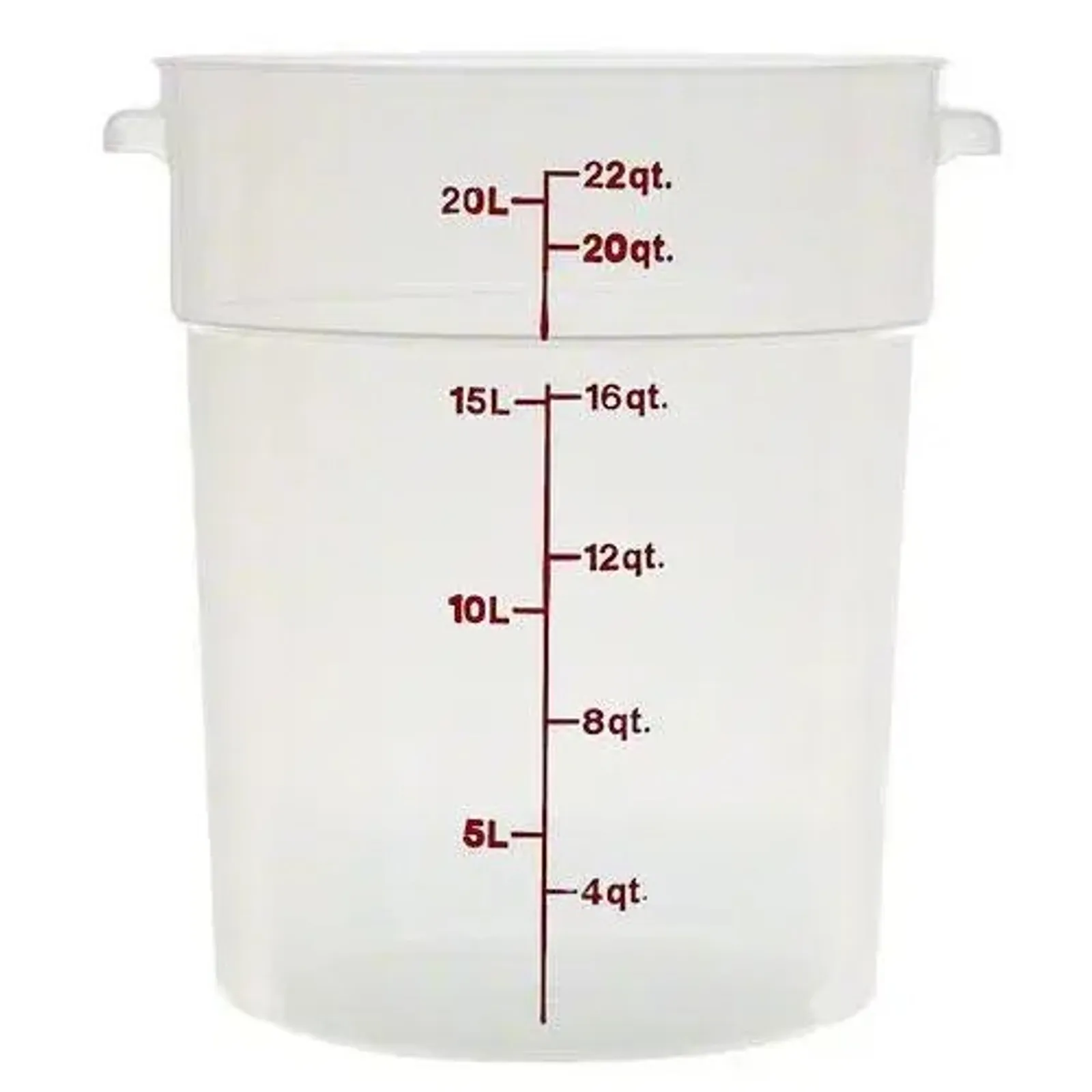 Cambro RFS22PP - Translucent Round Storage Container 20.8L