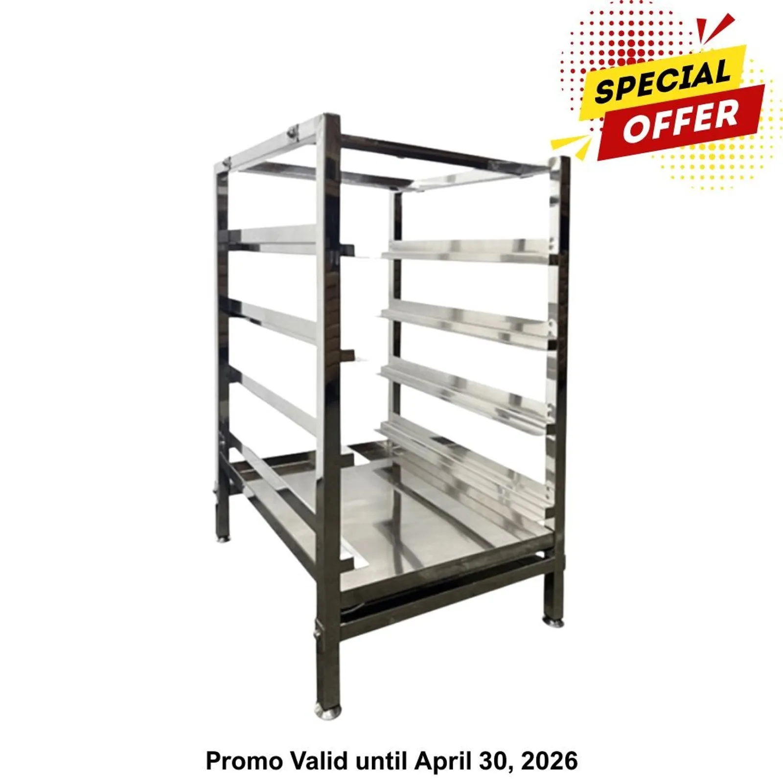 Modular System 415770 - Glasswasher Basket Stand 4 Tray