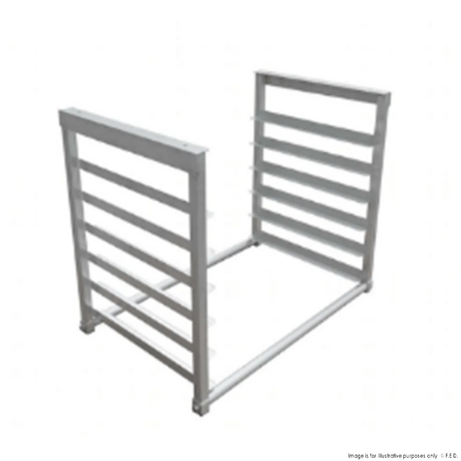 Modular System STMSPRS-6 - Table Mounted Pan Rack