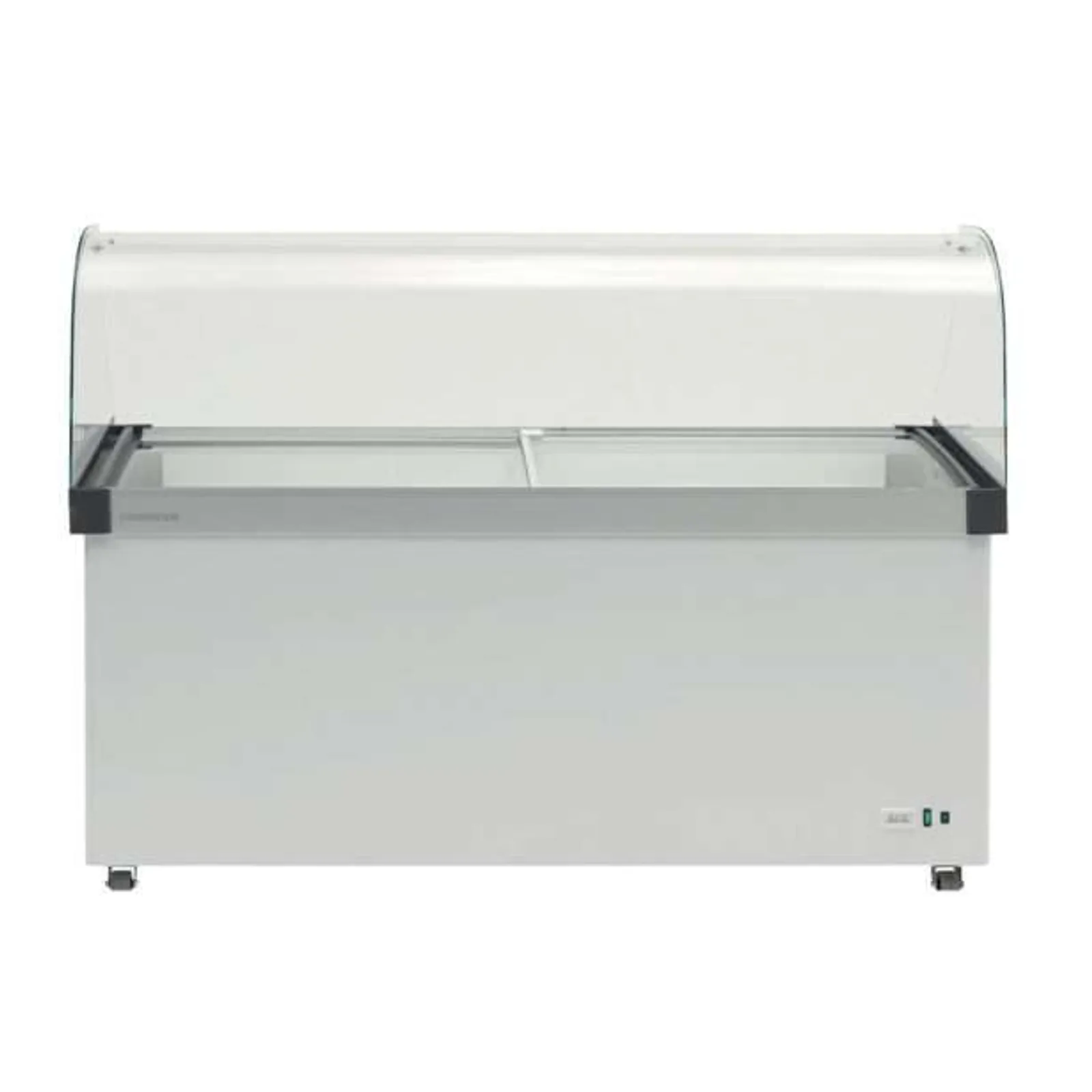 Liebherr EFI 3553 Gelato Pack - 354L Curved Glass Chest Freezer with Glass Canopy