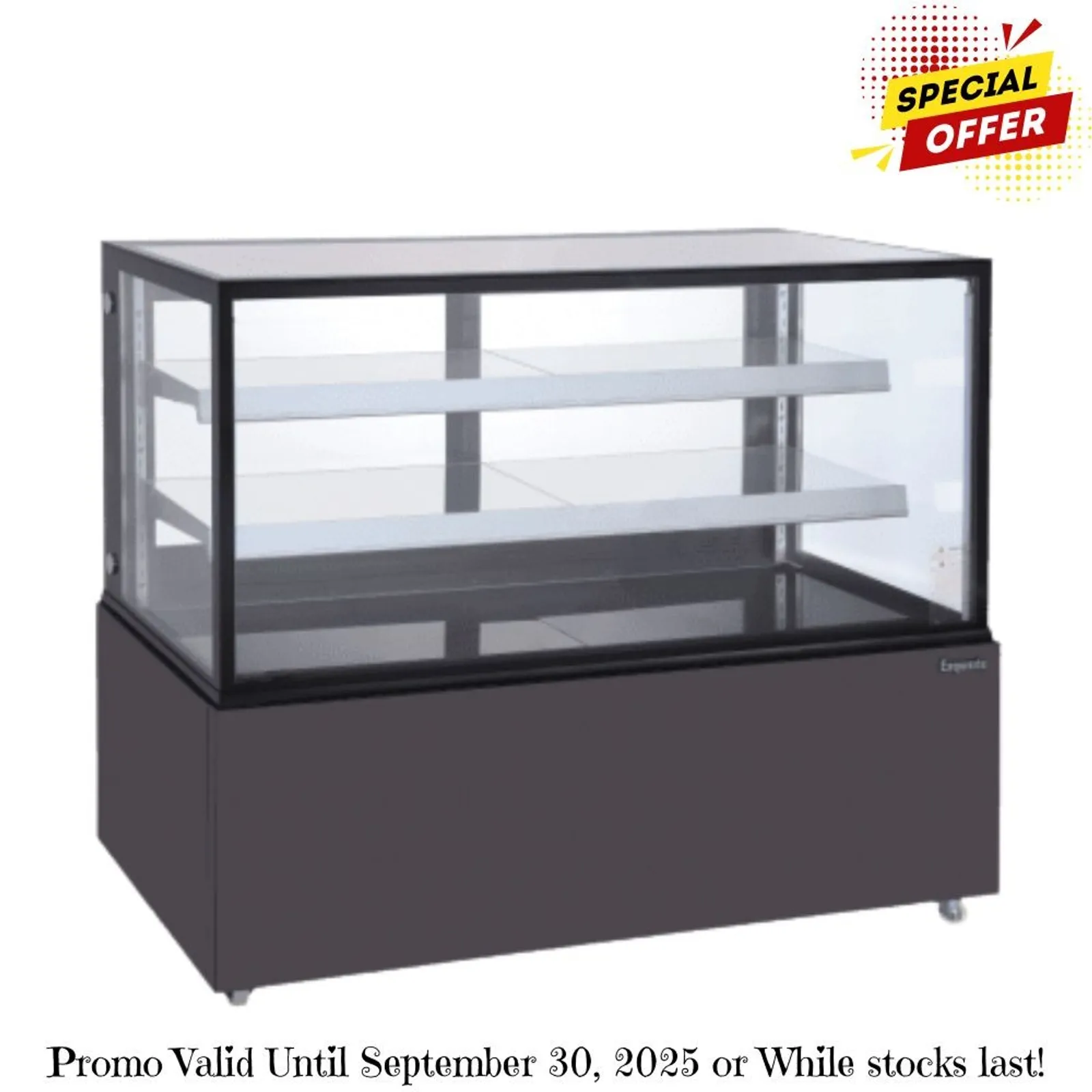 Exquisite CDR215 - 3 Tiers Cake Display Fridge 1500mm