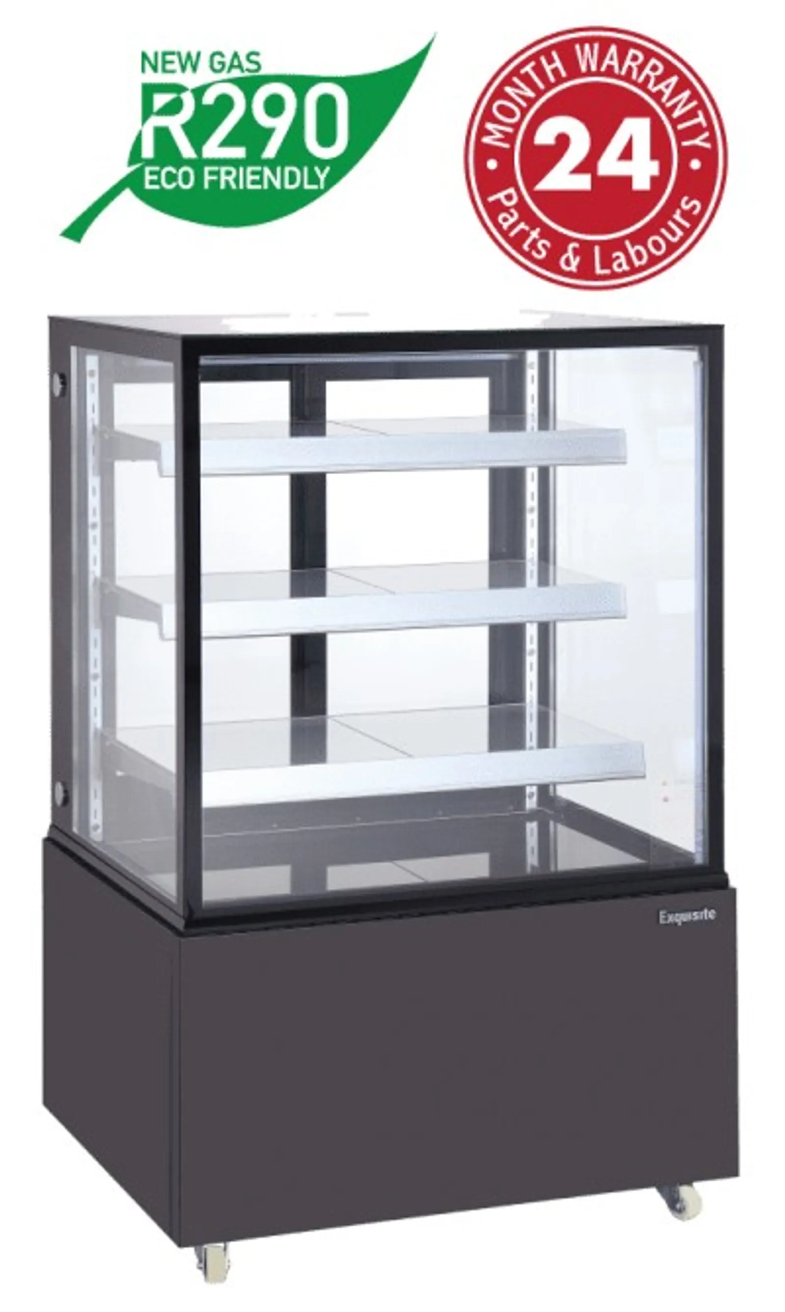 Exquisite CDR309 - 4 Tiers Cake Display Fridge 900mm