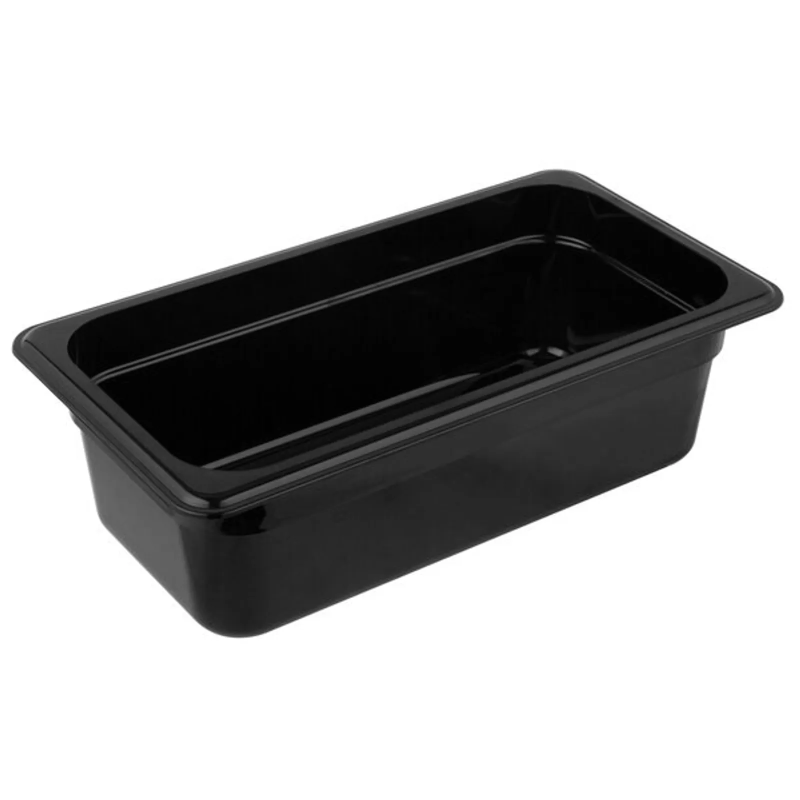 Cambro 34CW110 - Polycarbonate Food Pan 1/3 Size, 100mm Deep - Black