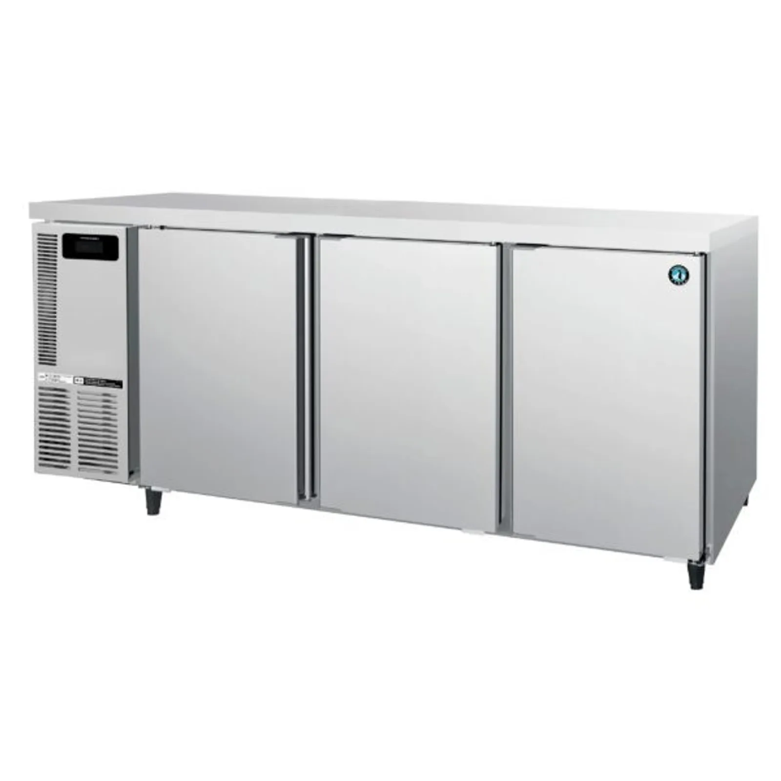 Hoshizaki FT-186MA-A-ML - 401L 3 Door Underbench Pillarless Freezer