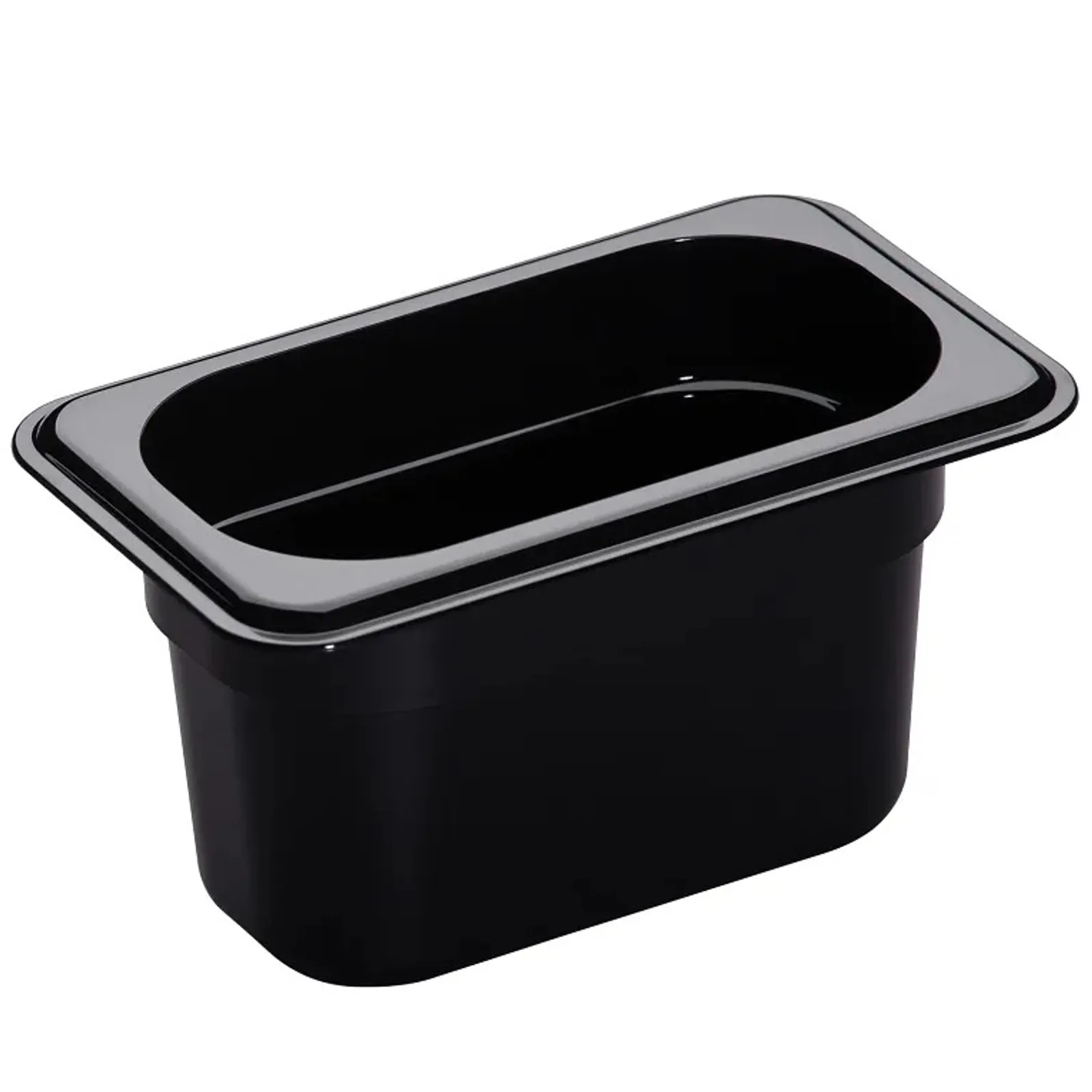 Cambro 94CW110 - Polycarbonate Food Pan 1/9 Size, 100mm Deep - Black
