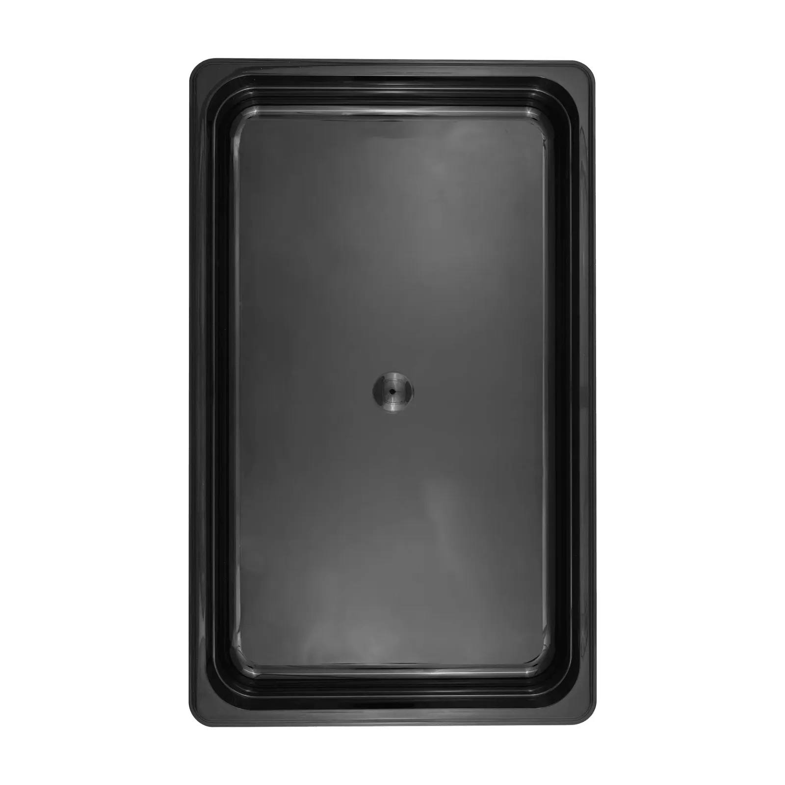 KH Classik Chef 09902 - KH Full Size X 65mm Size – Polycarbonate Steam Pan Black