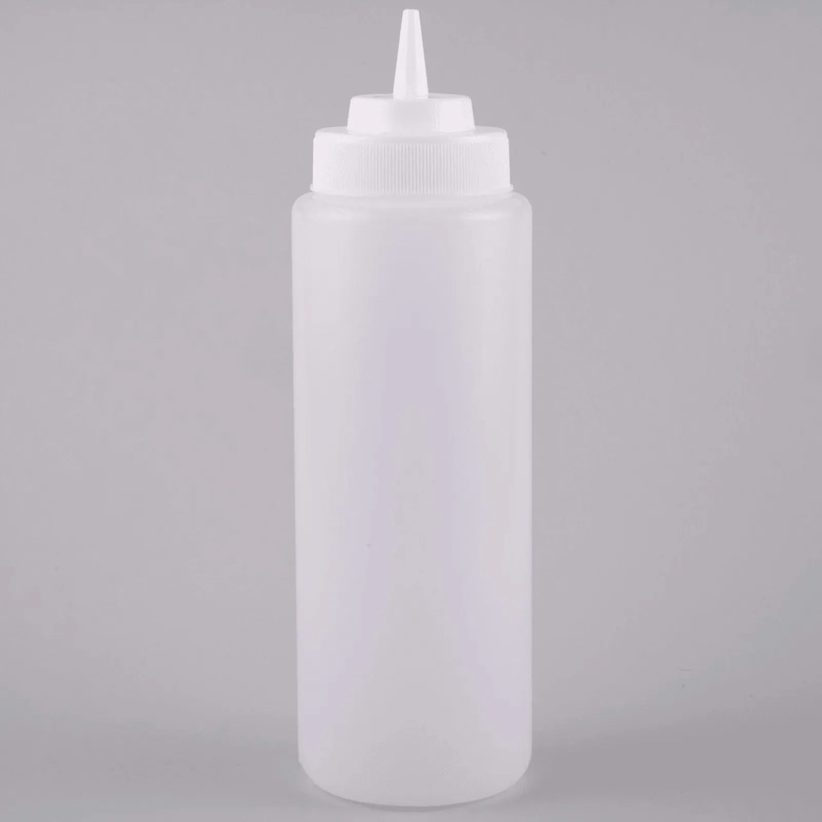 KH Classik Chef 12424 - KH Plastic Squeeze Bottle 472mL Wide Mouth Clear