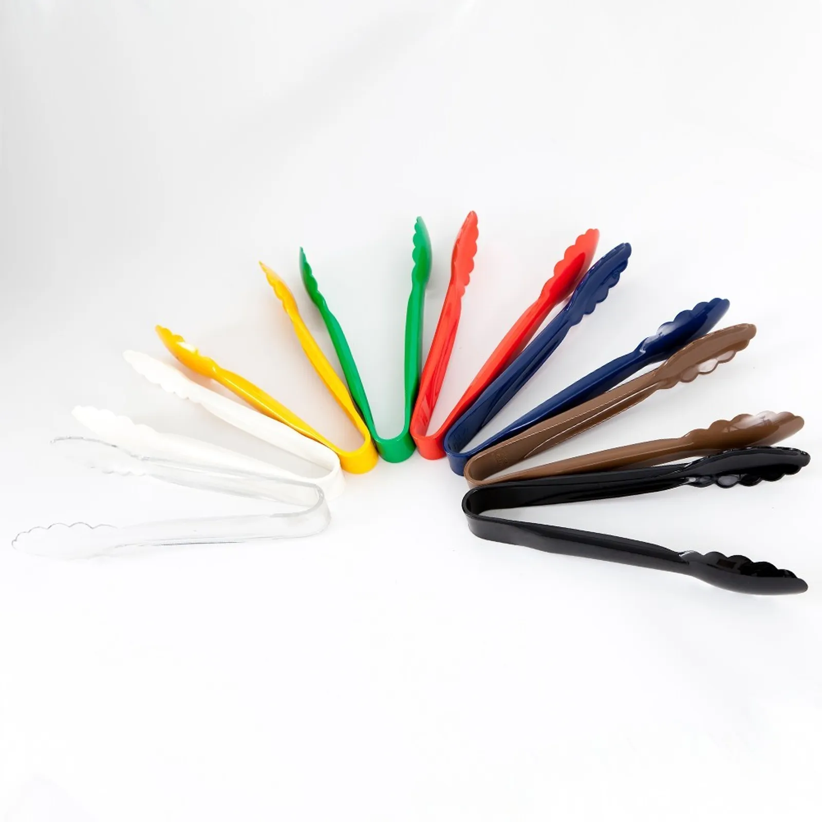 KH Classik Chef 12512 - KH Colour Coded Tong 23cm Polycarbonate Yellow Aussie Made