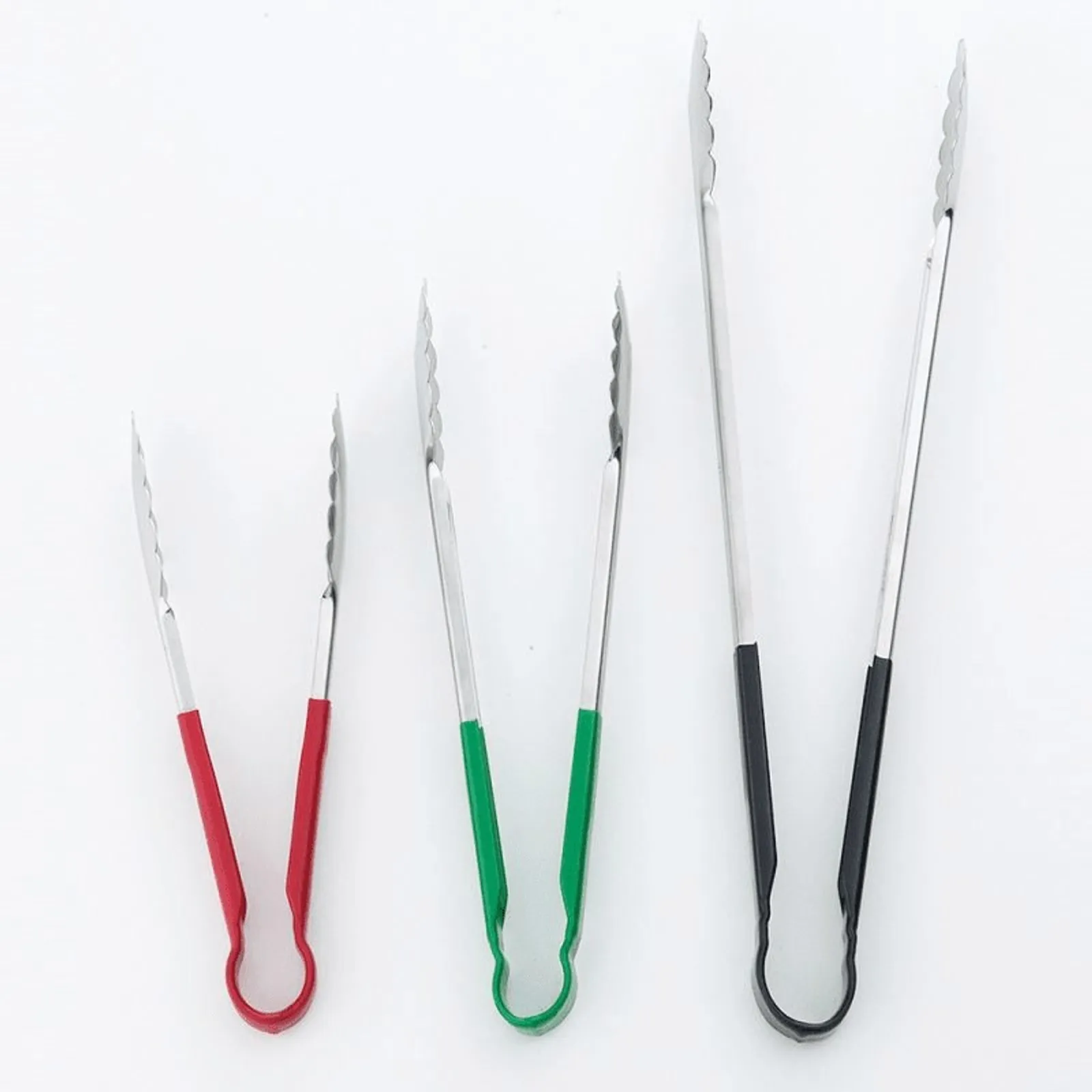 KH Classik Chef 12558 - KH Tong S/S Colour Coded Hdl 23cm Red