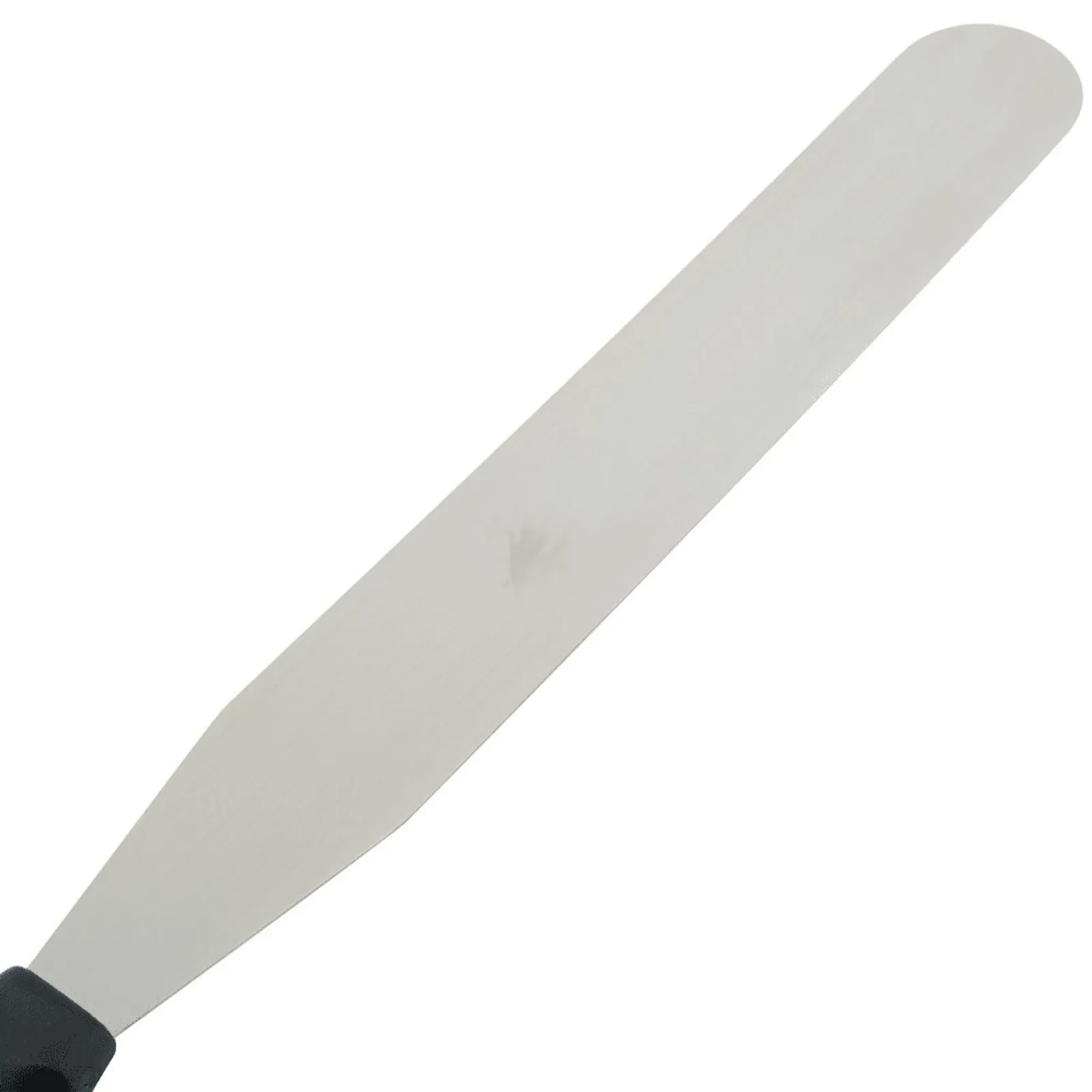 KH Classik Chef 12850 - KH Straight Spatula Black Stainless Steel 150mm