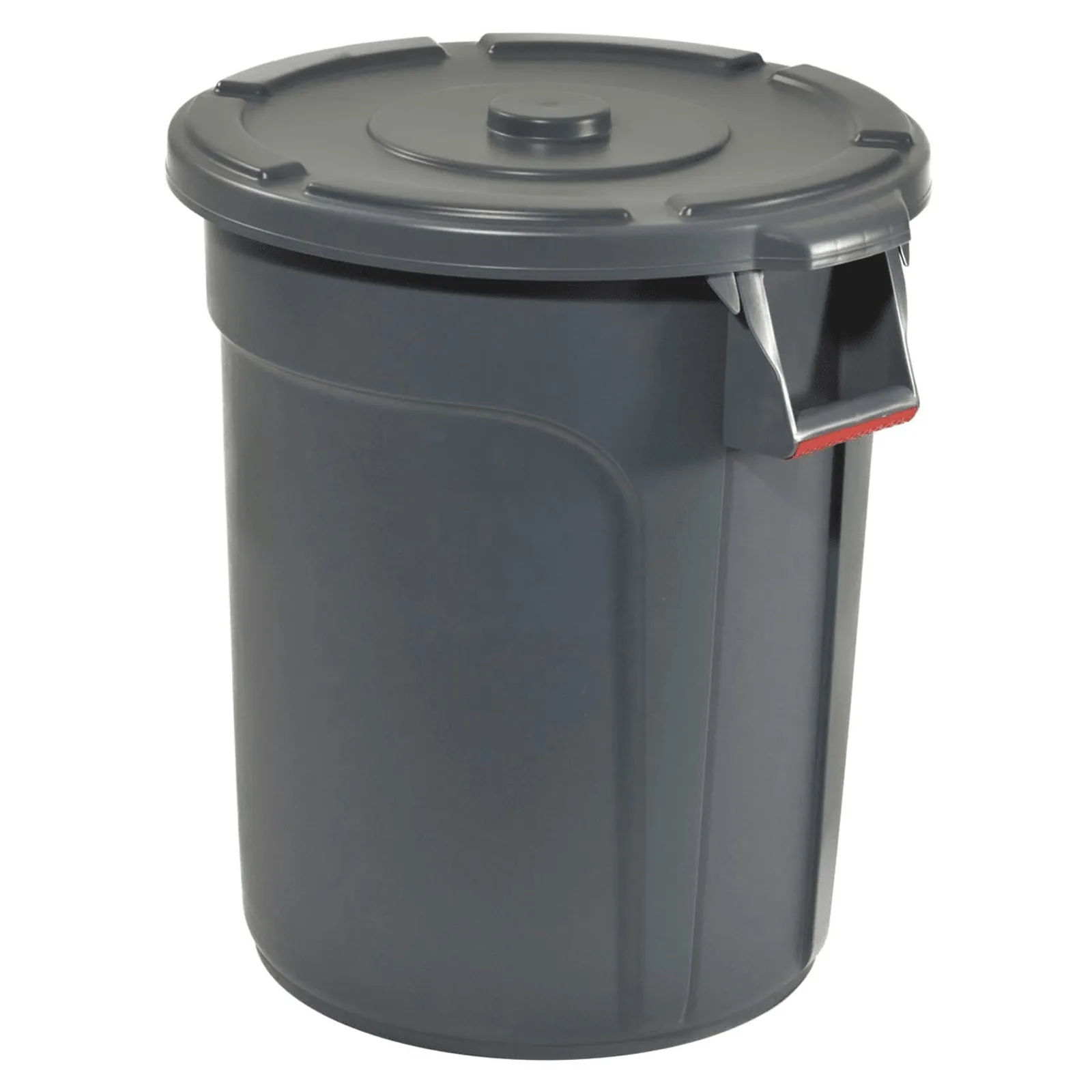 KH TRUST® Commercial 17801 - Thor Round Bin 38lt Grey (1011GY) Food Grade