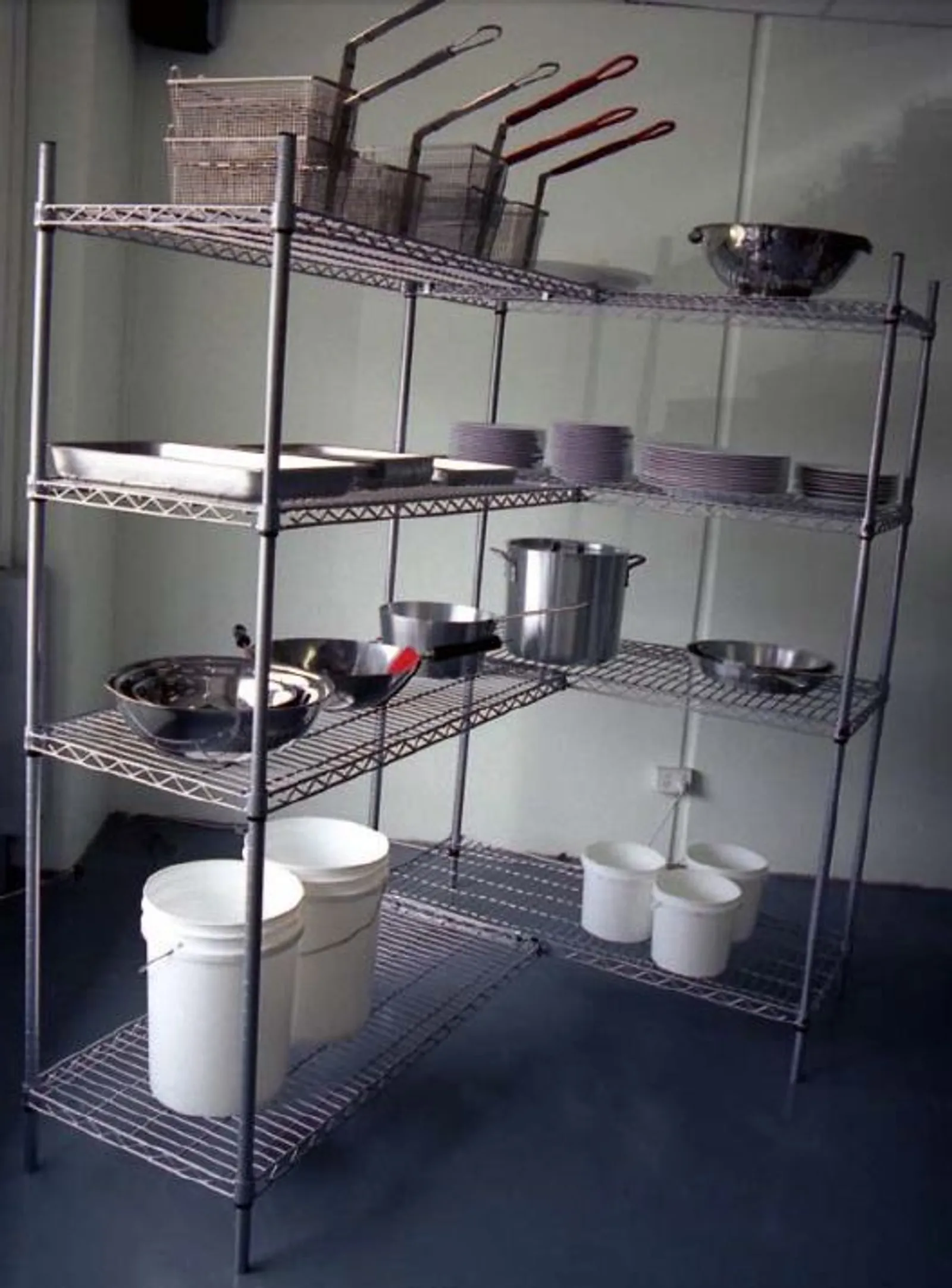 Atlas 5 Shelf Wire Add-On Shelving Kits