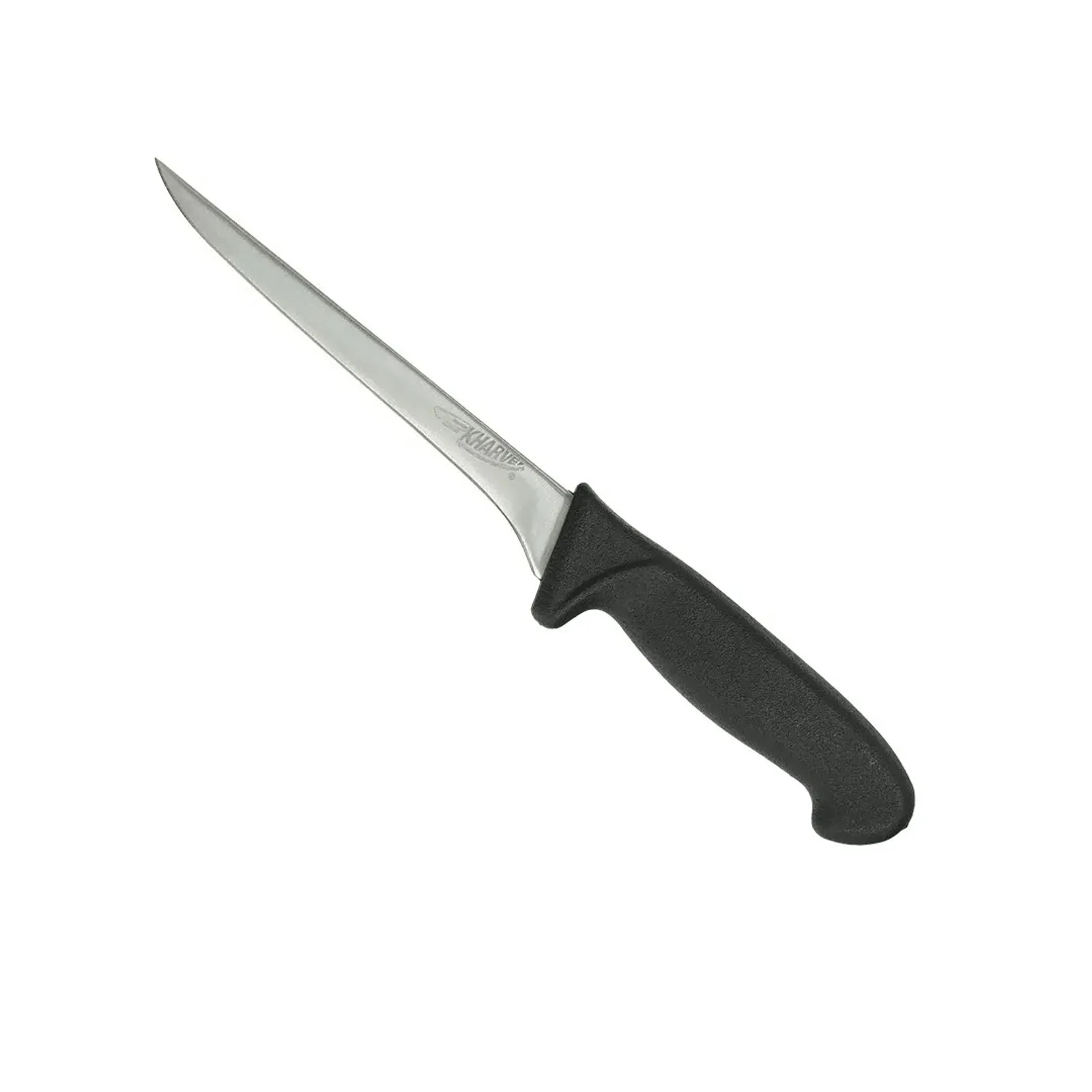 KH Kharve® 48231 - Boning Knife Straight And Narrow Curved Blade 15cm Black