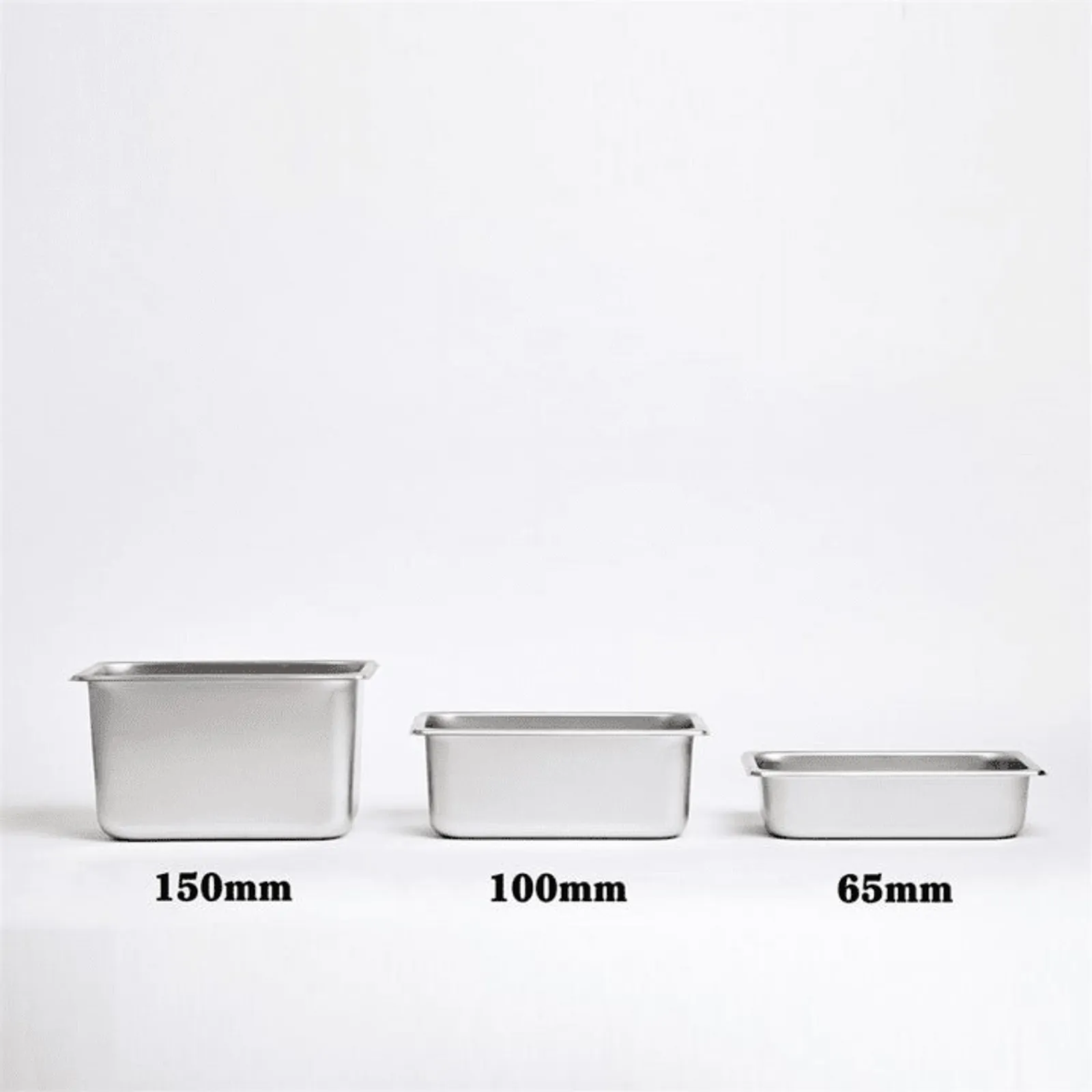 KH Classik Chef X1104 - US Standard GN Food Pan S/S – 490 1/9 X 100mm Steam Pan