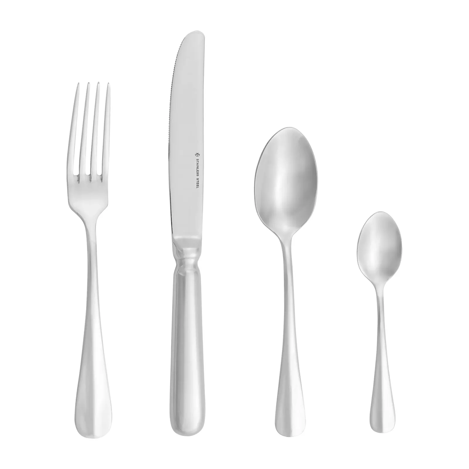 KH Classik Chef XC402 - Stainless Steel Cutlery Hudson Teaspoon - Pack of 12