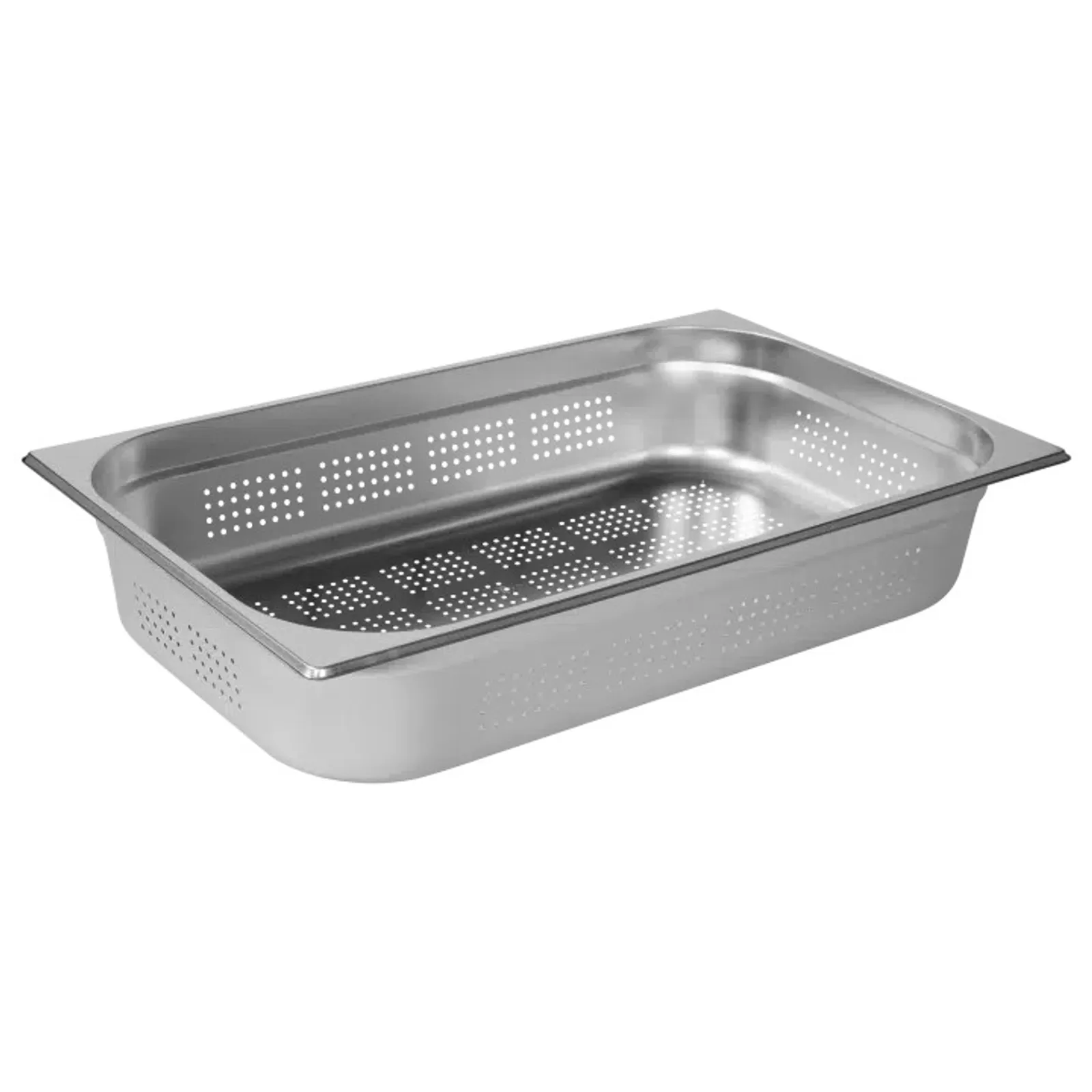 KH Classik Chef® EU1904-P - Euro Anti-Jam 1/1 Full Size GN Food Pan 1/1 X 100mm Perforated