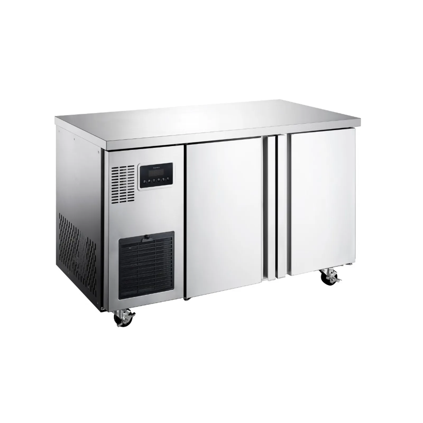 Williams HTU2SS Topaz - 2 Solid Door Undercounter Fridge