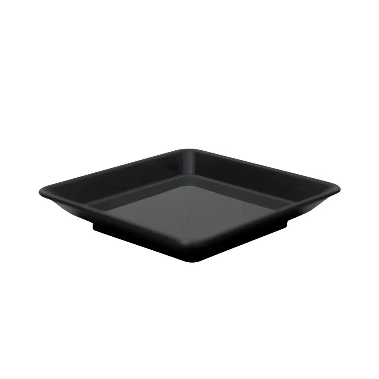 KH Healthcare 98428 - KH Square Bread Butter Plate Black (#23)