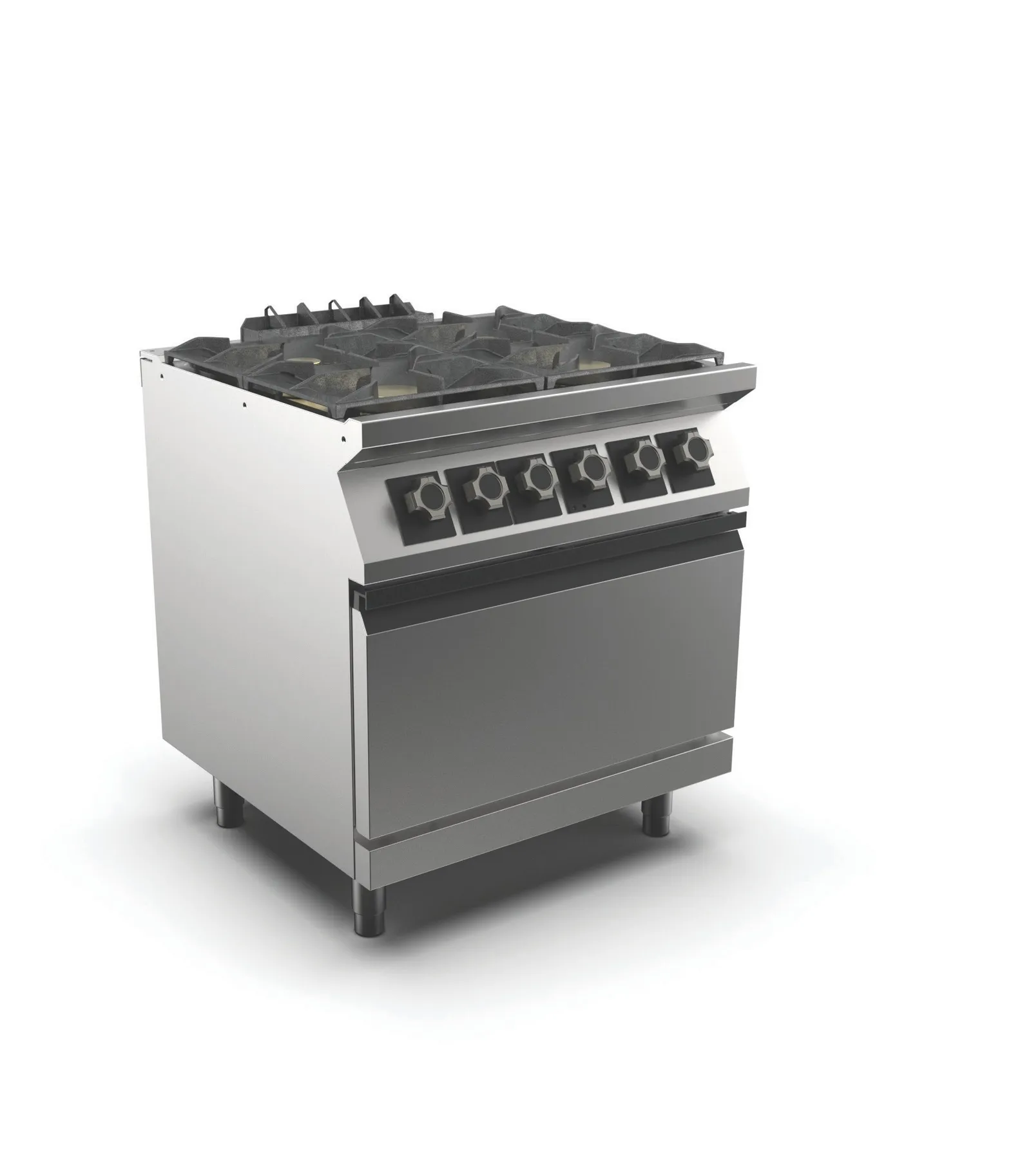 Mareno PC98GFE-M1 90 Series 800mm Wide Gas 4 Burner Electric Static Oven Range