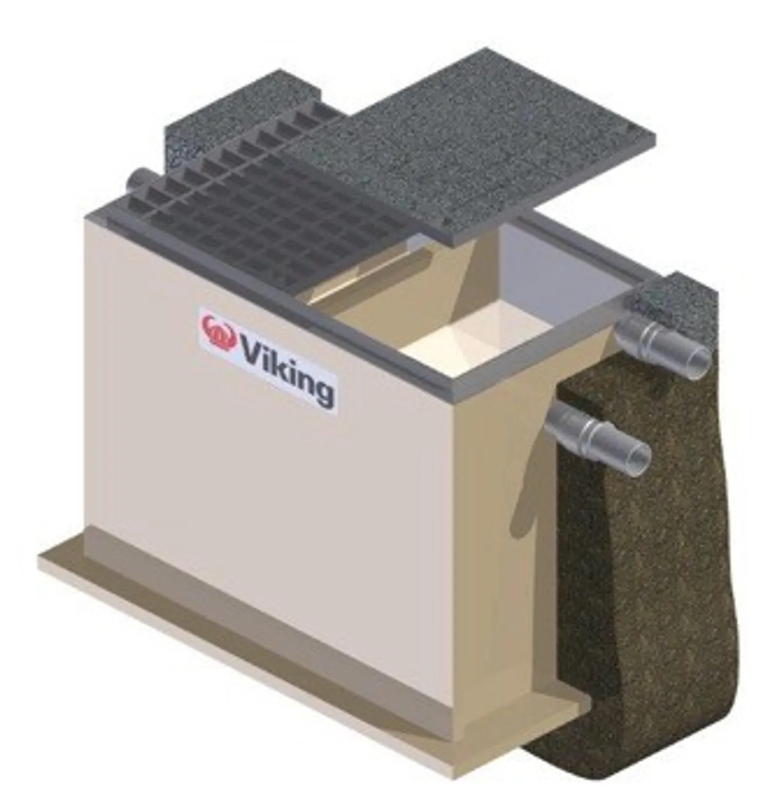 Viking Plastics VPT9BG-450 - Below Ground Grease Trap 450L - Paneltim Tank