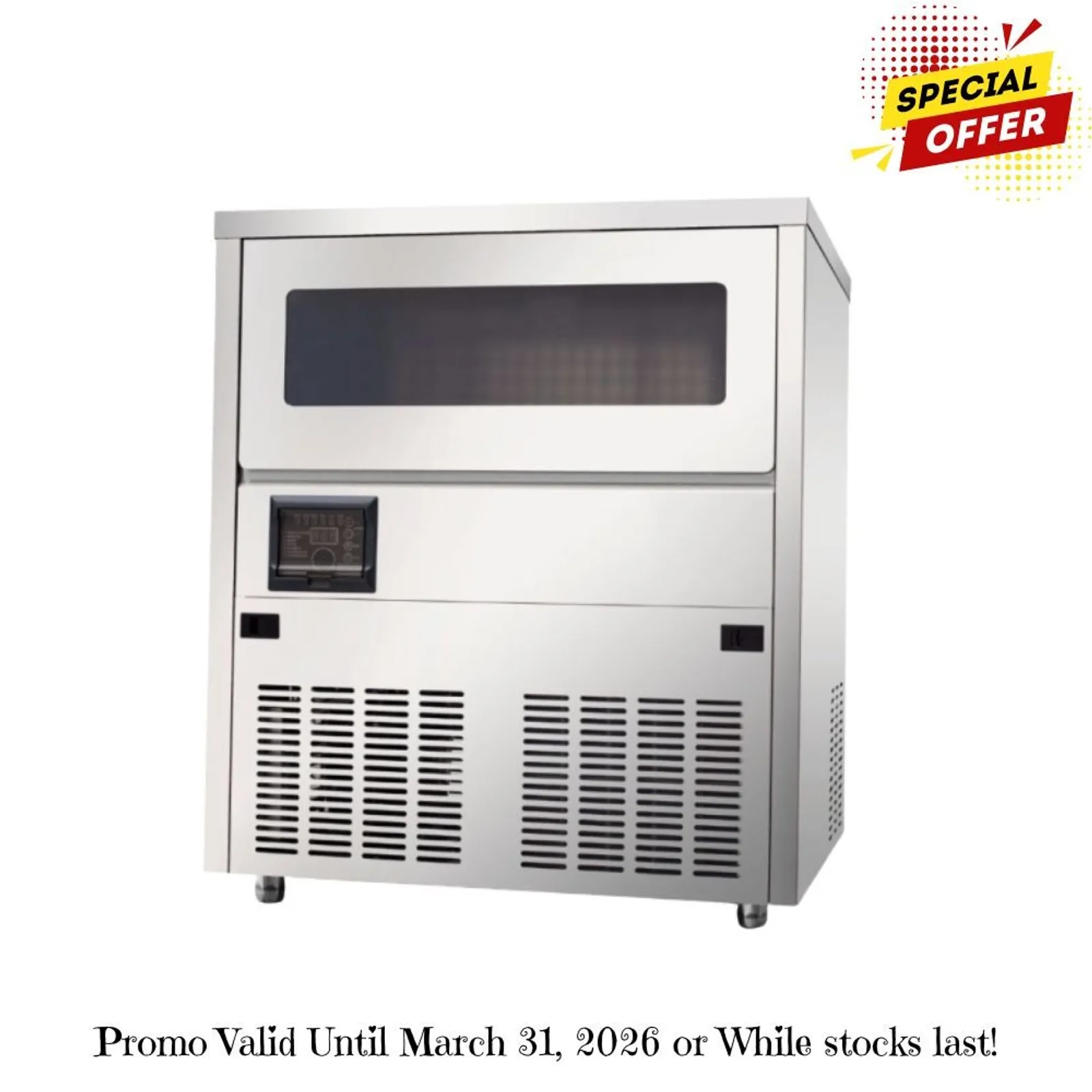 Blizzard-SN-81B Under Bench Ice Maker Air Cooled 80kg/day