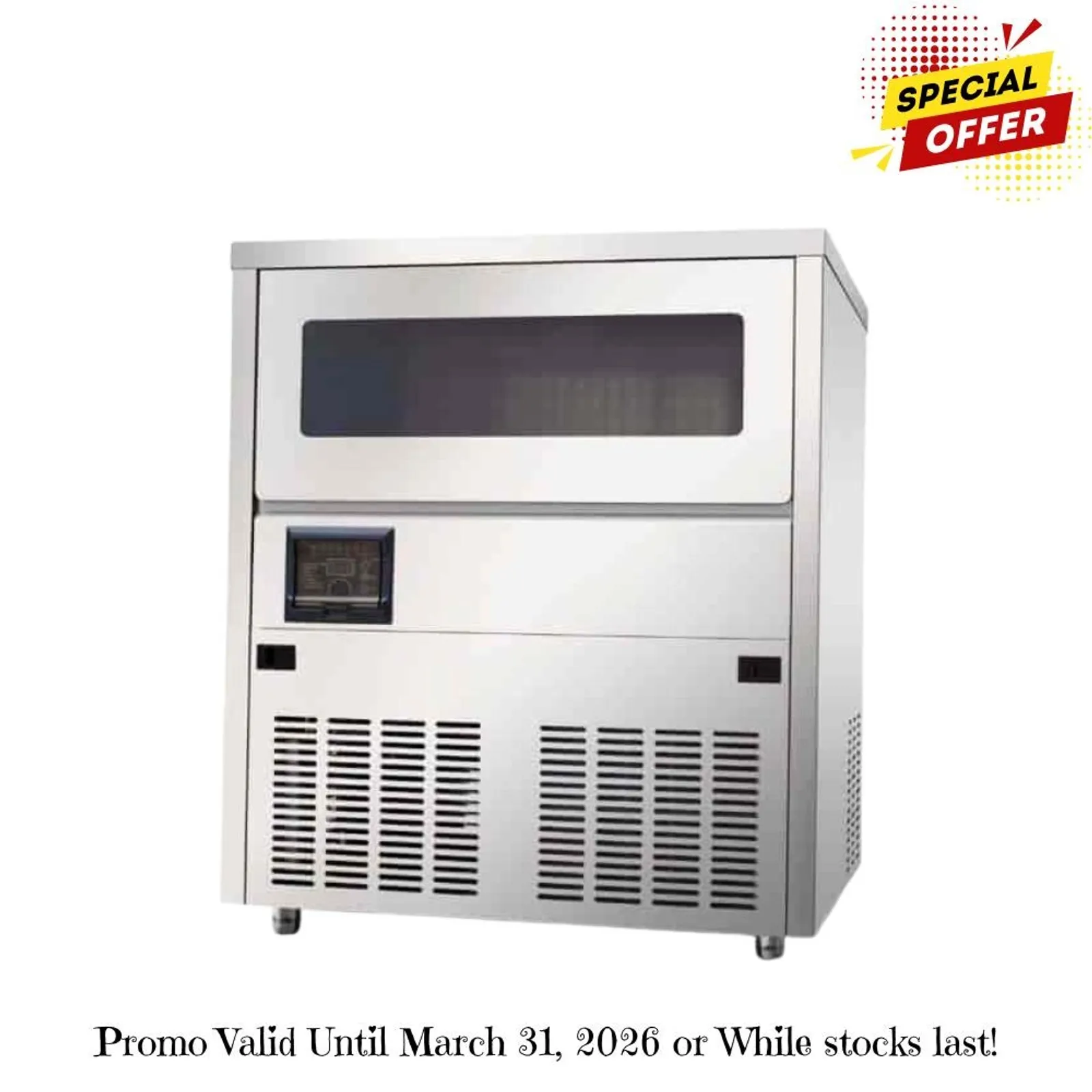 Blizzard-SN-101B Under Bench Ice Maker Air Cooled 100kg/day