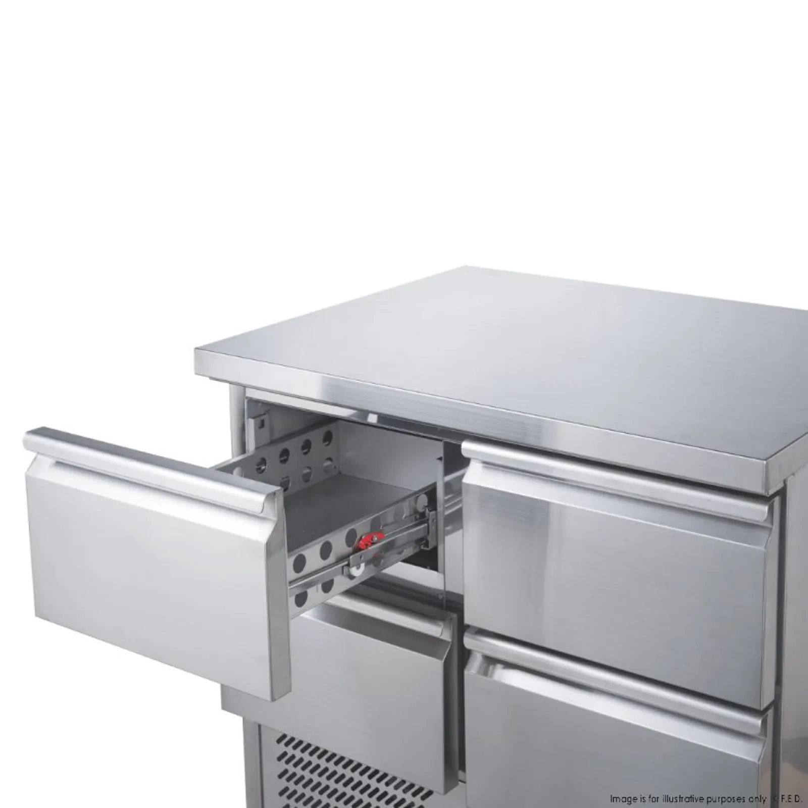 FED-X XGNS1300D-6D - Six Drawer Salad Prep Fridge