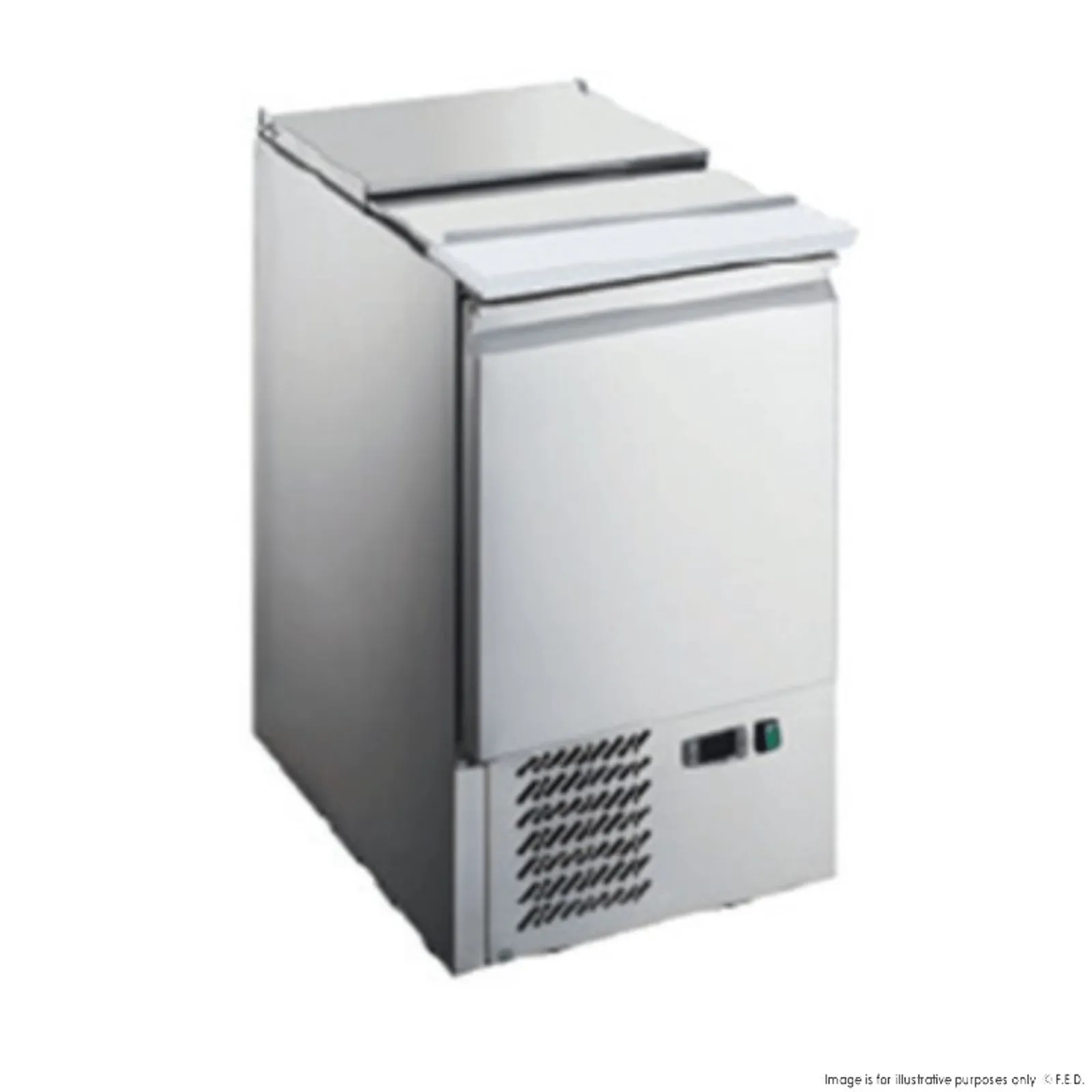 FED-X XGNS450S - One Door Salad Prep Fridge