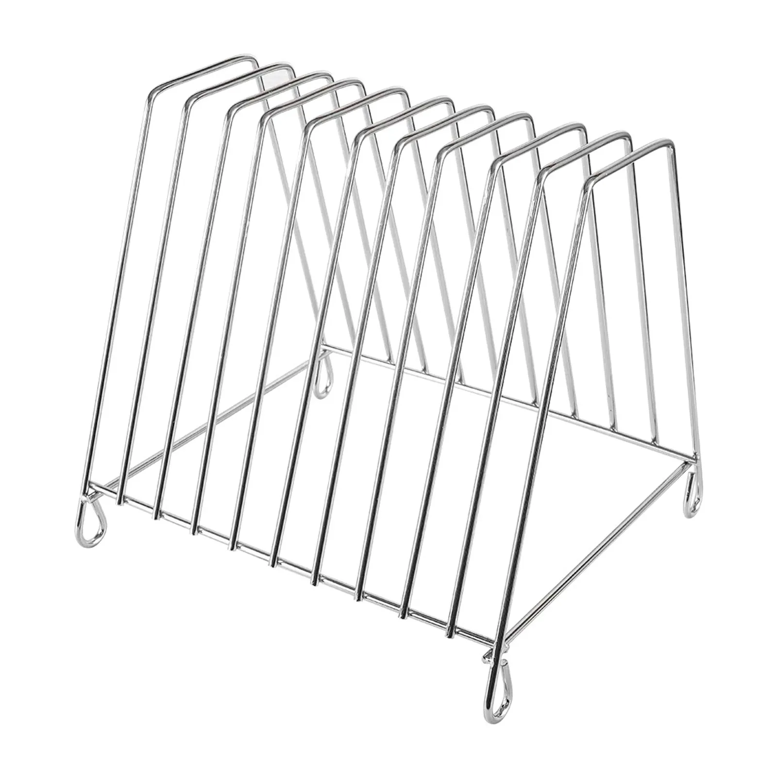 KH Classik Chef 35200 - KH Chrome Cutting Board Rack 10 Slot