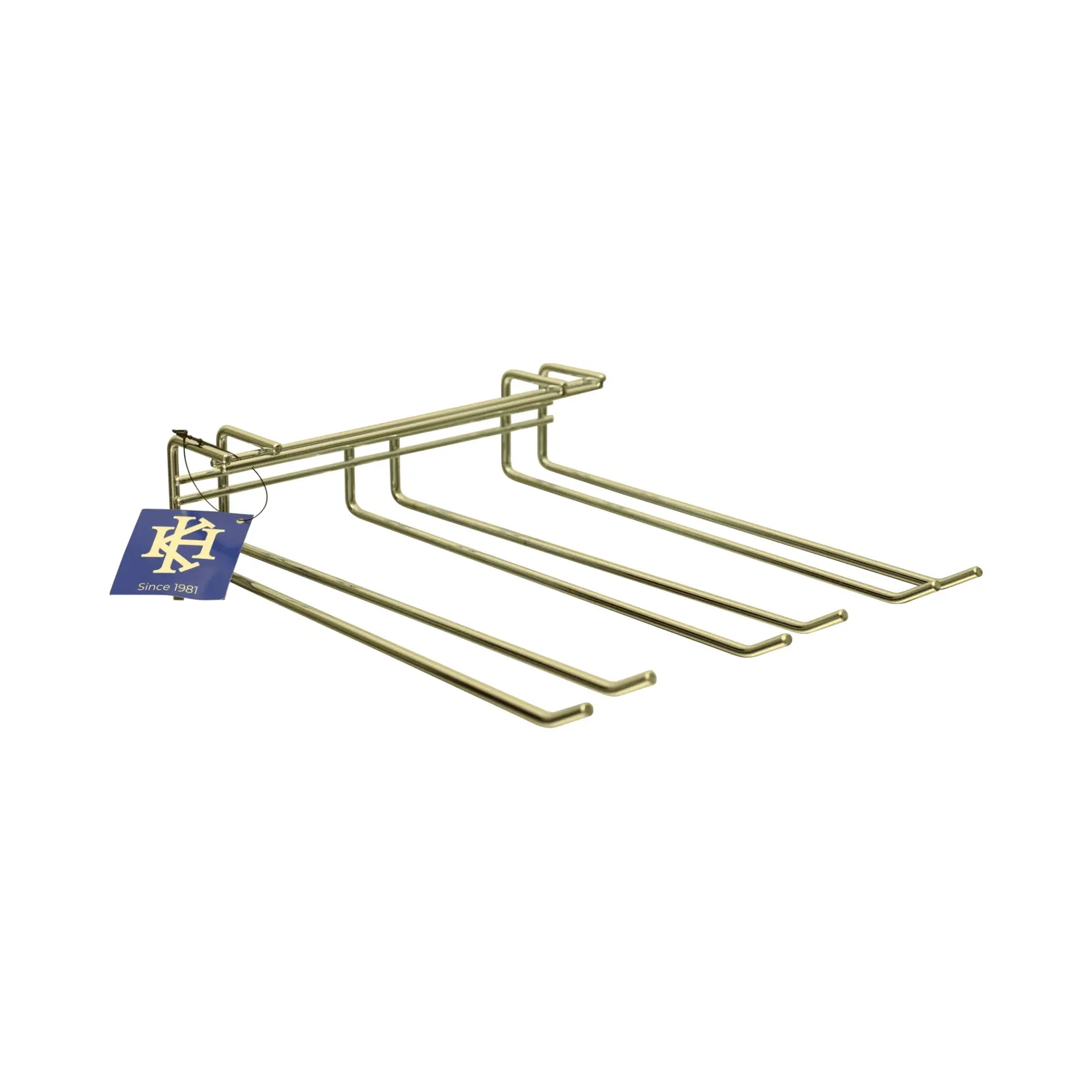KH Probar® 41370 - Glass Hanger Triple Brass