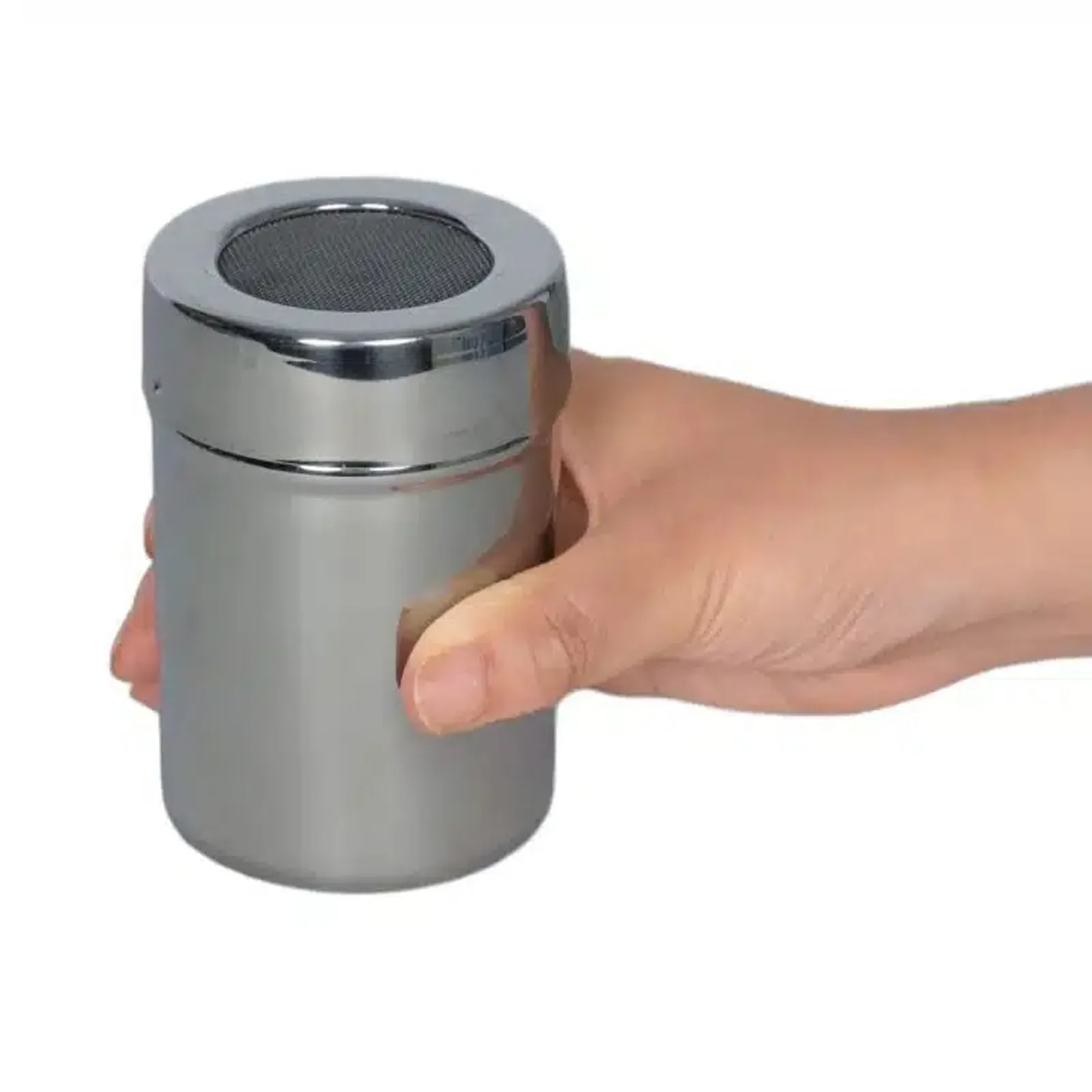 KH Ken Hands 39289 - KH Fine Mesh Salt Dredge Shaker Stainless Steel