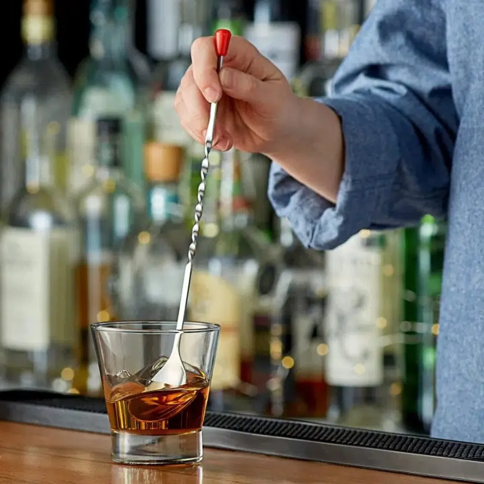 KH Probar® 41212 - Bar Spoon With Knob Stainless Steel