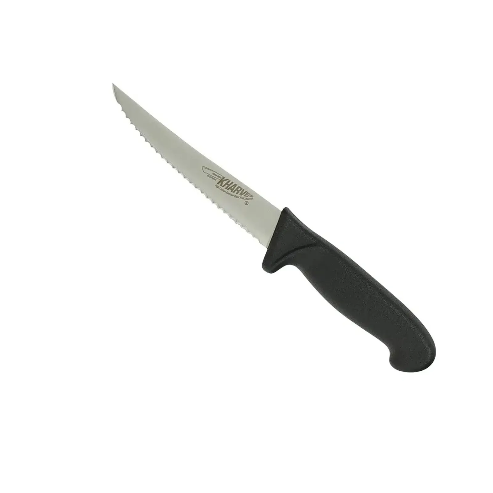 KH Kharve® 48211 - Utility Knife Serrated 13cm Black