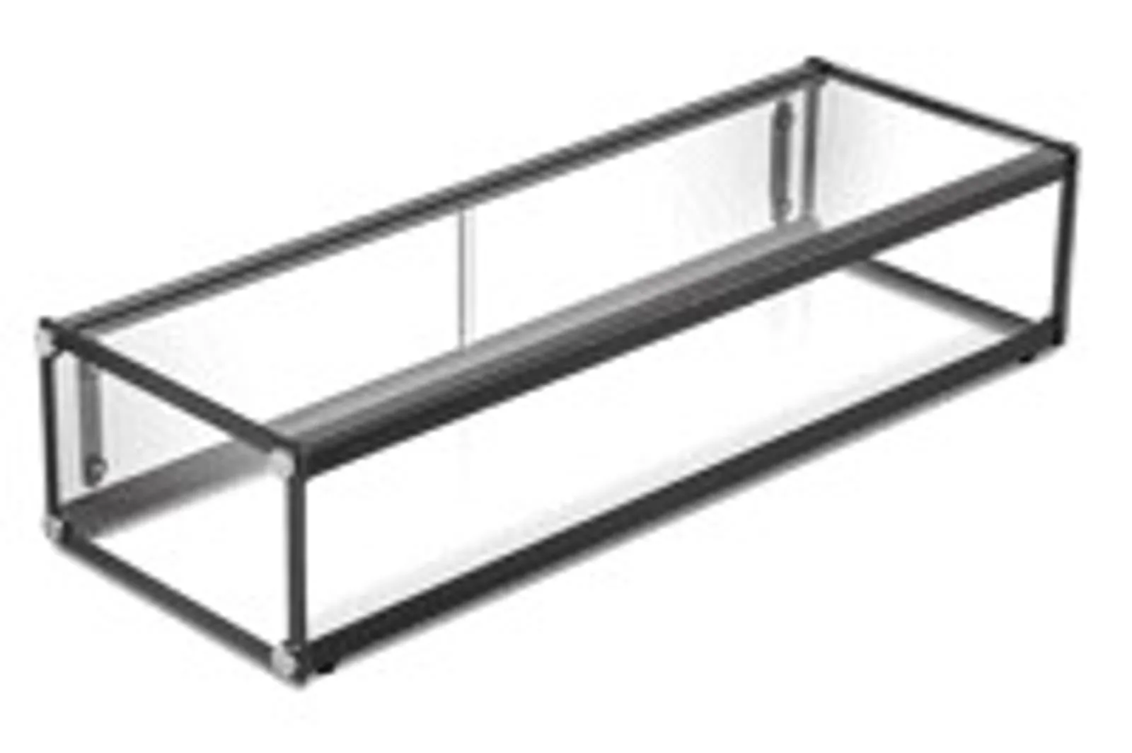 Exquisite CD48 - Single Tier Flat Glass Ambient Cake Display