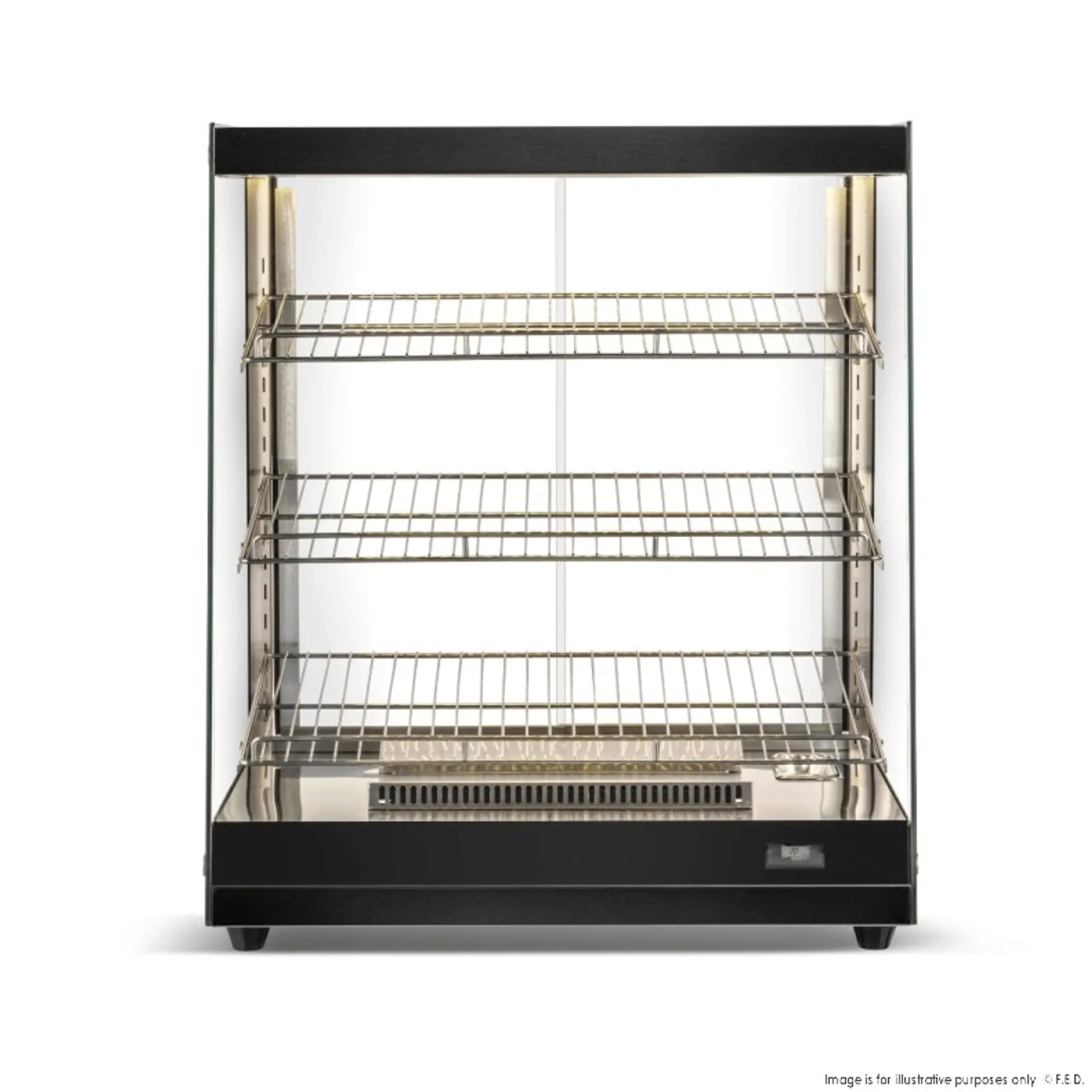 Bonvue HD-205 - 205L Benchtop Food Warmer Display Cabinet