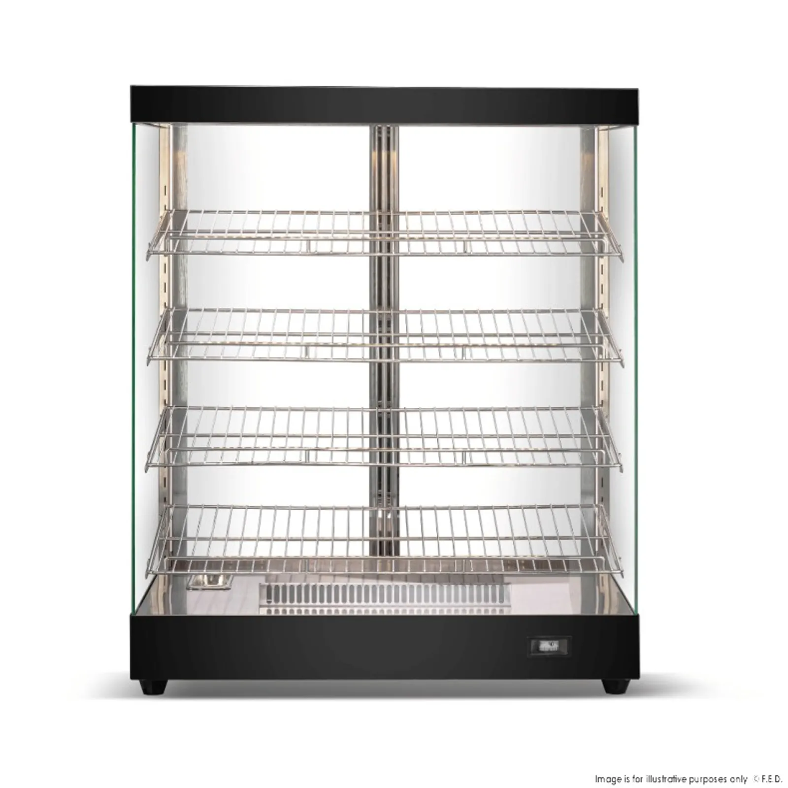 Bonvue HD-318 - 318L Benchtop Food Warmer Display Cabinet