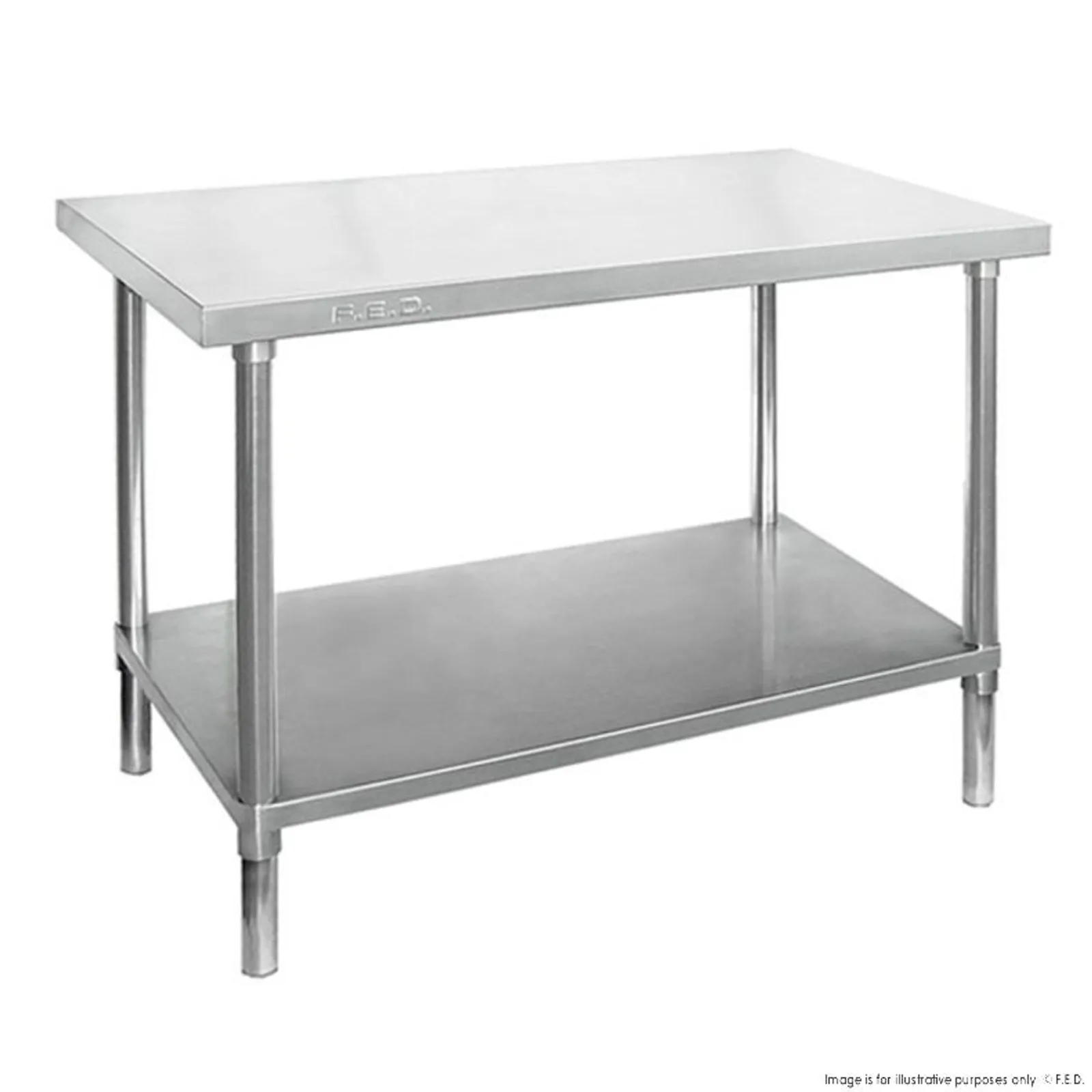 Modular Systems WB7-0900/A - Stainless Steel Workbench