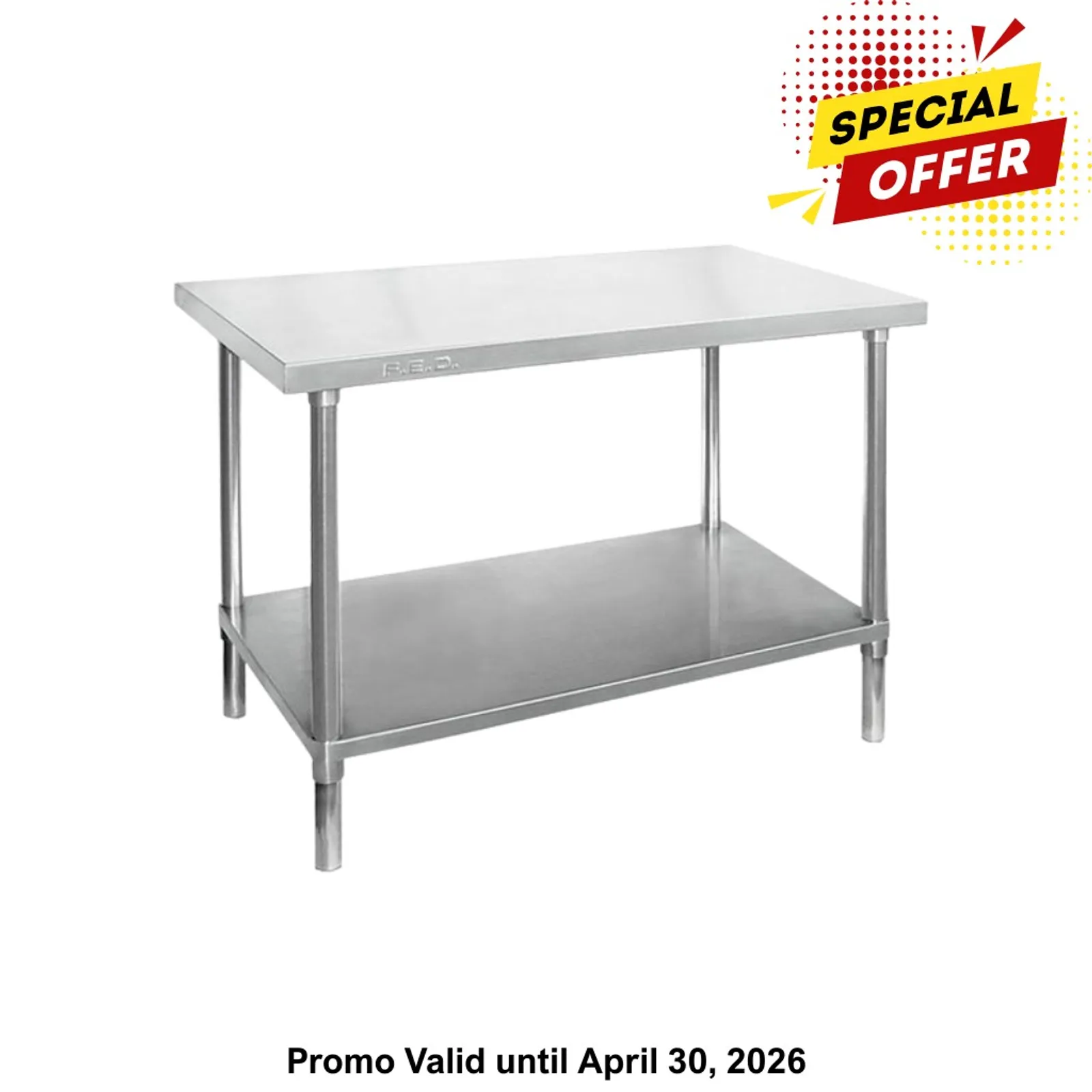 Modular Systems WB7-1500/A - Premium Stainless Steel Workbench