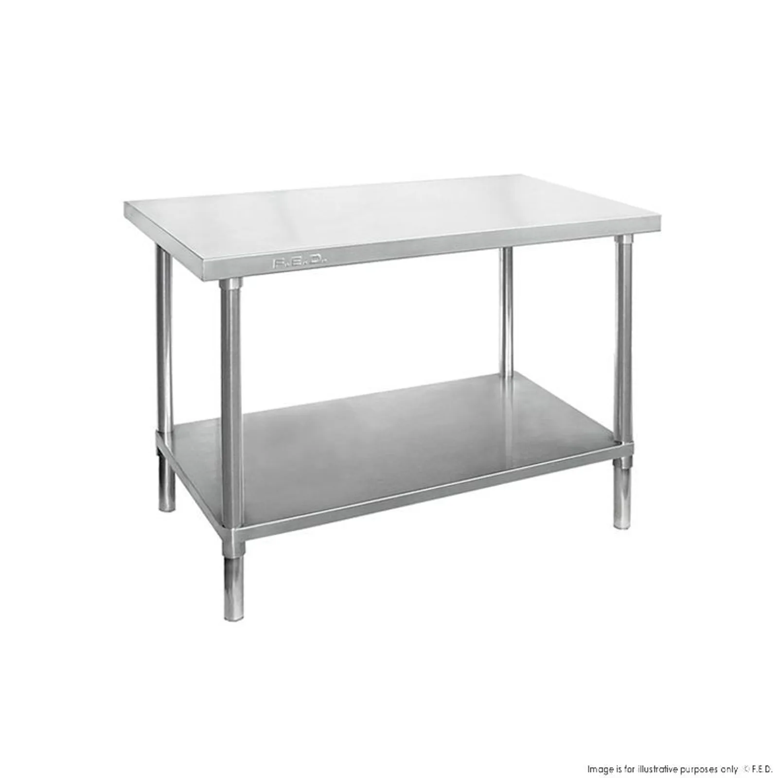 Modular Systems WB7-1800/A - Stainless Steel Workbench