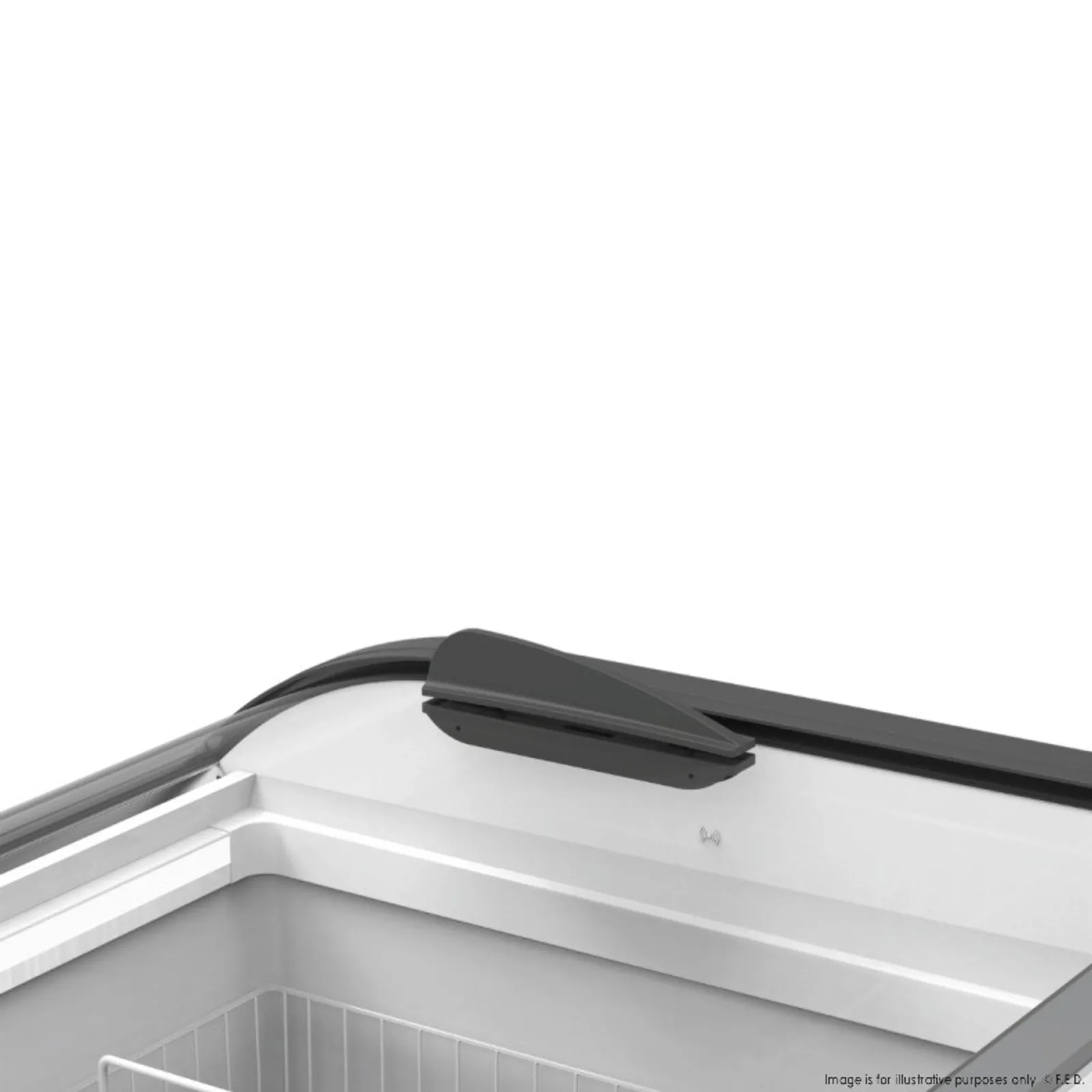 Thermaster SD-306K - Heavy Duty Supermarket Glass Sliding Lid Freezers 303L