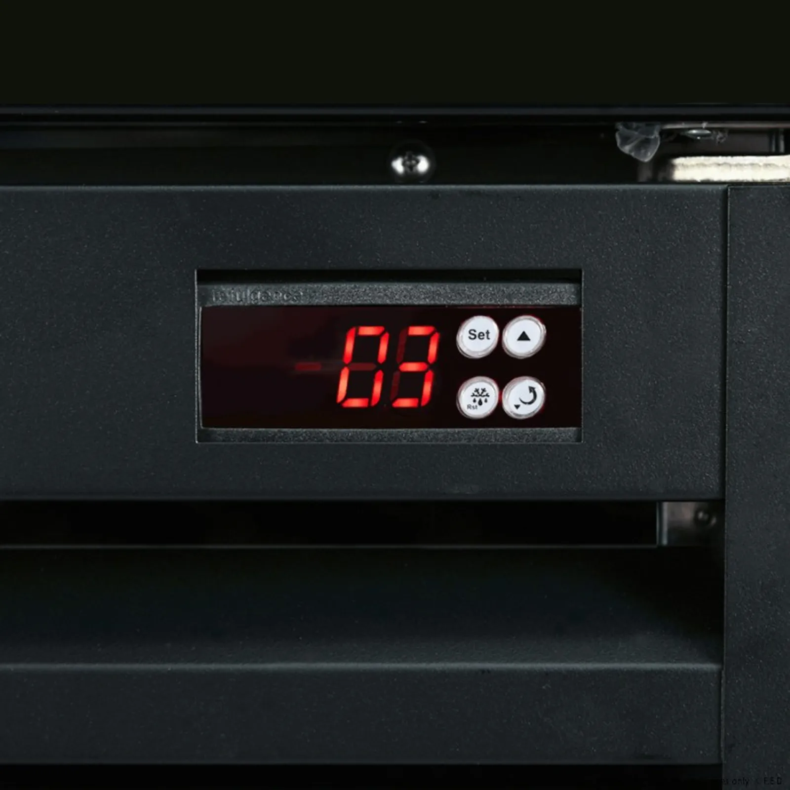 Thermaster LG-370BP - Single Glass Door Colourbond Upright Drink Fridge