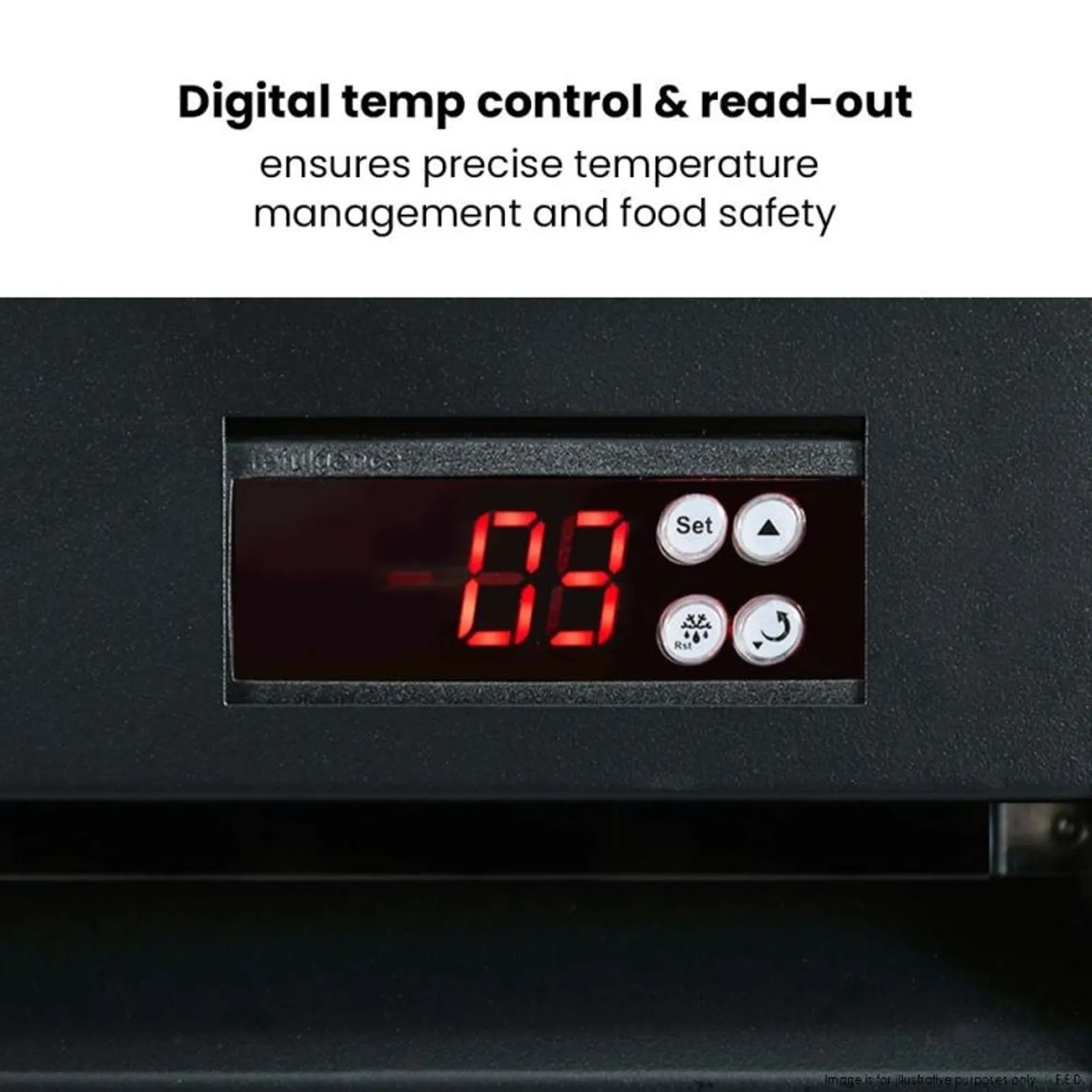 Thermaster LG-580BP - Double Glass Door Colourbond Upright Drink Fridge