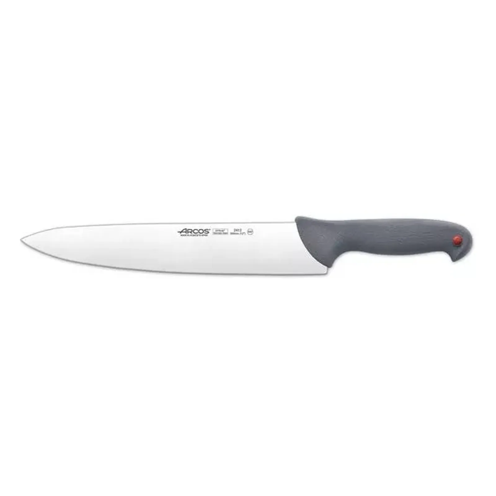 Arcos 263300-Colour Prof Butcher Knife-300mm, Wide Blade Grey Handle